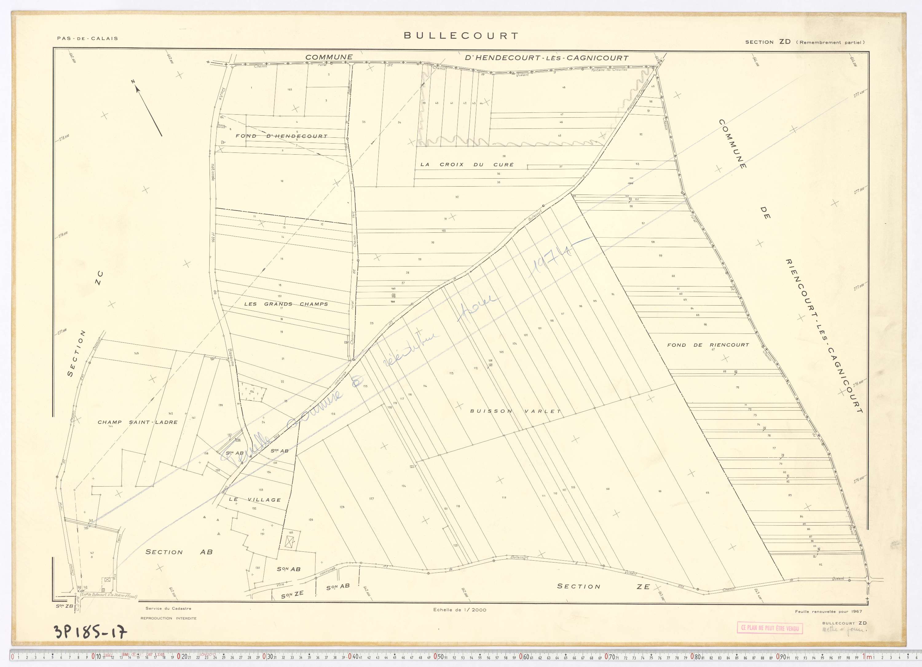 Bullecourt - Section ZD.