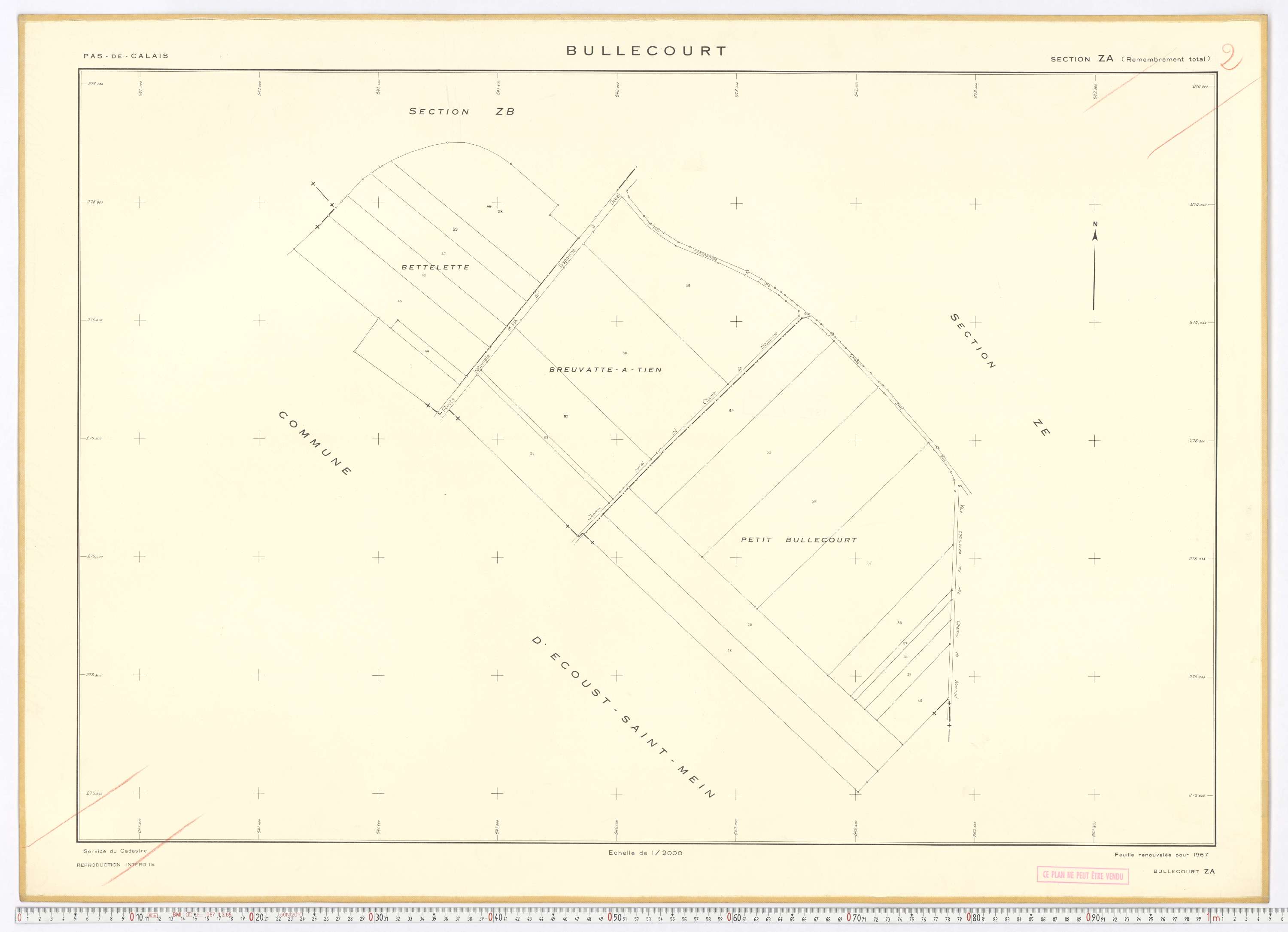 Bullecourt - Section ZA.