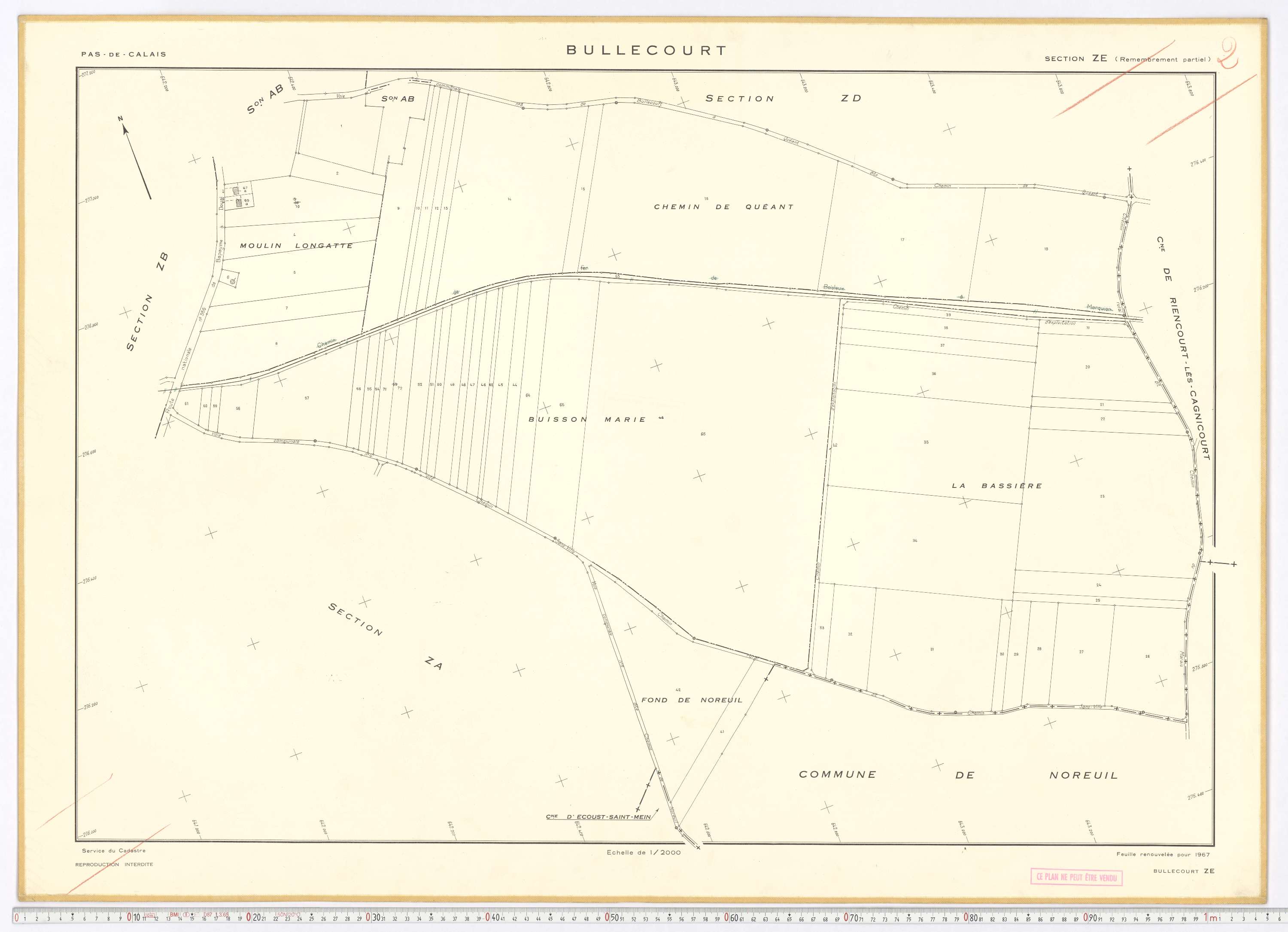 Bullecourt - Section ZE.