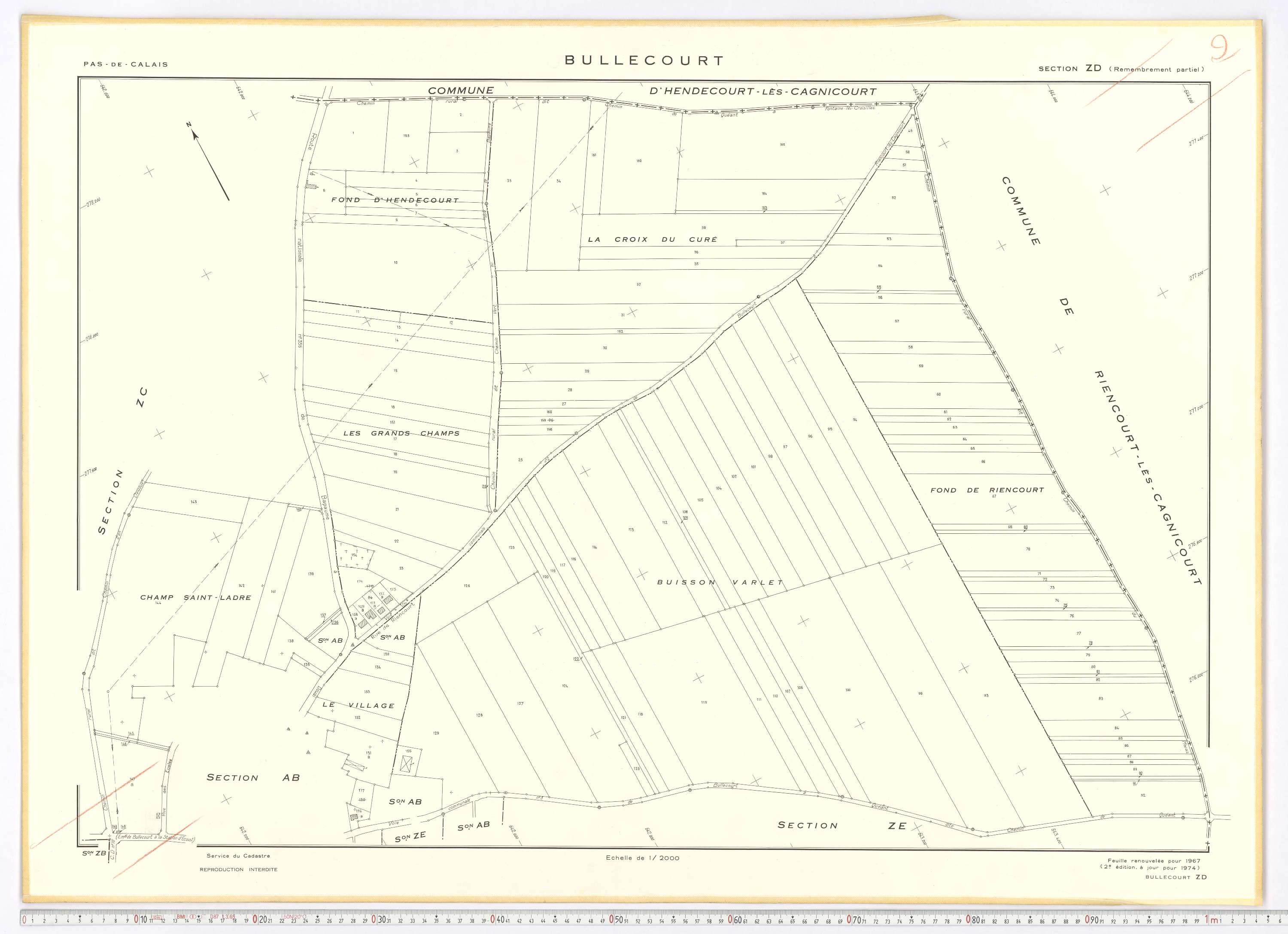 Bullecourt - Section ZD.
