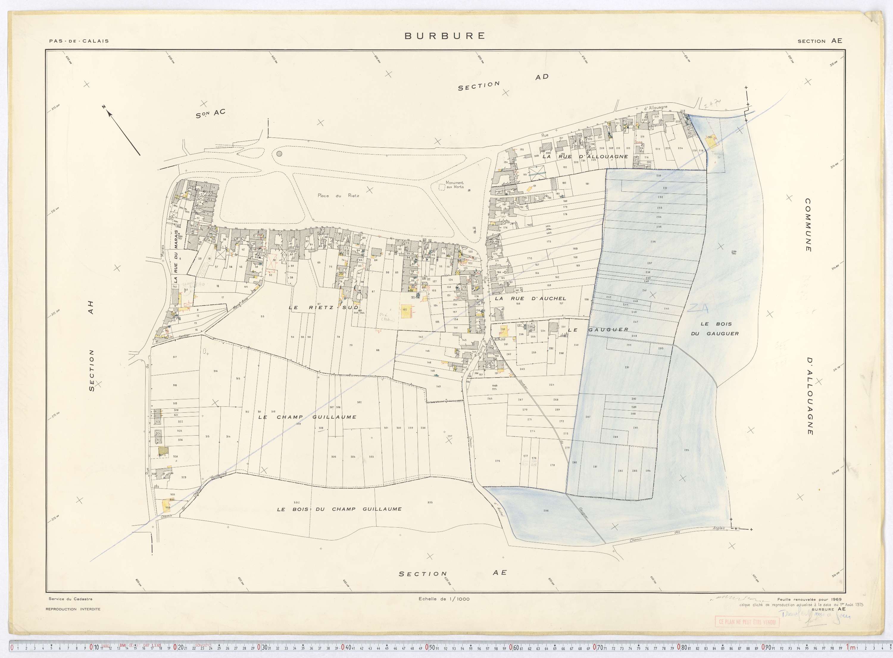 Burbure - Section AE.