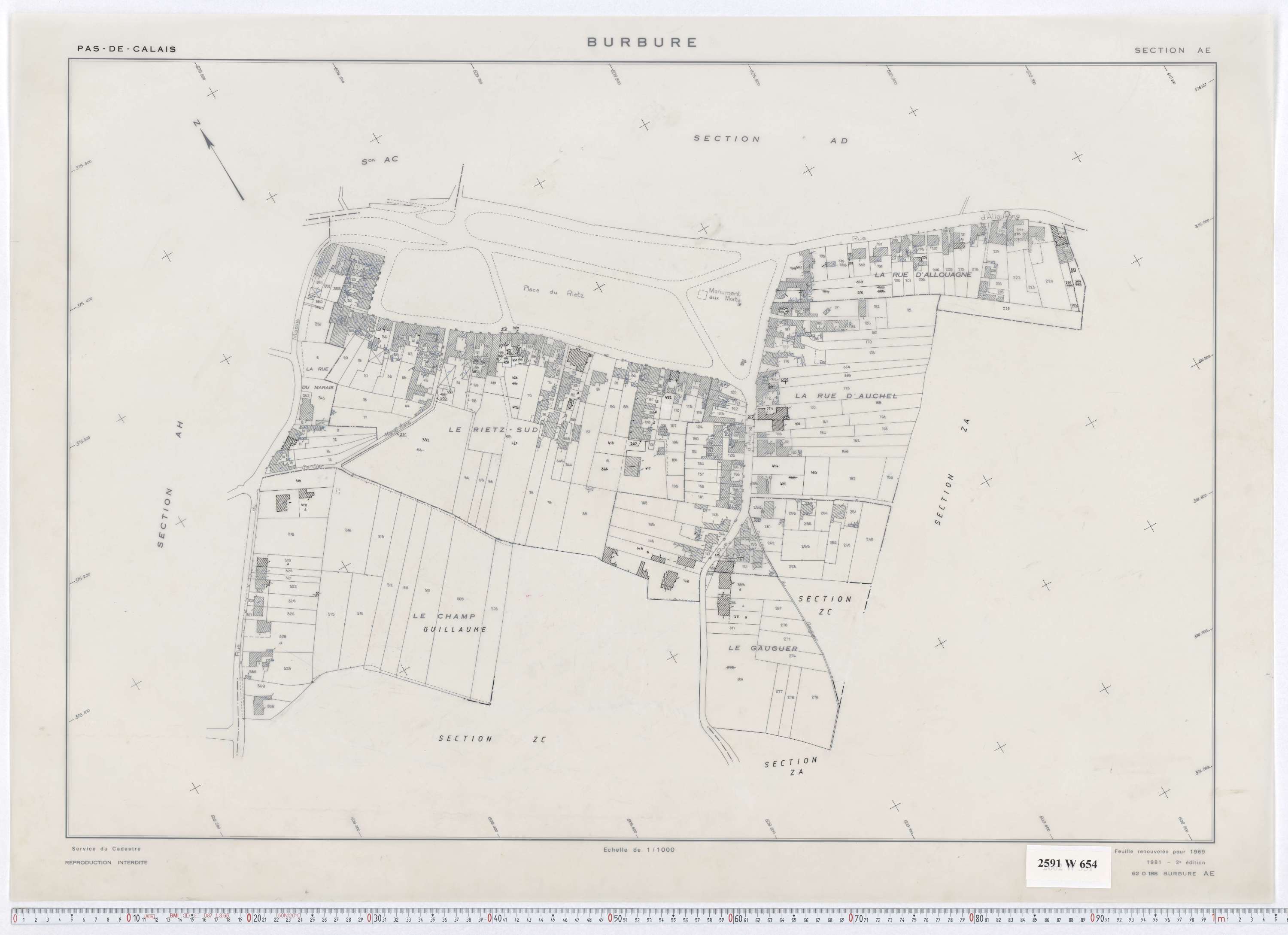 Burbure - Section AE.