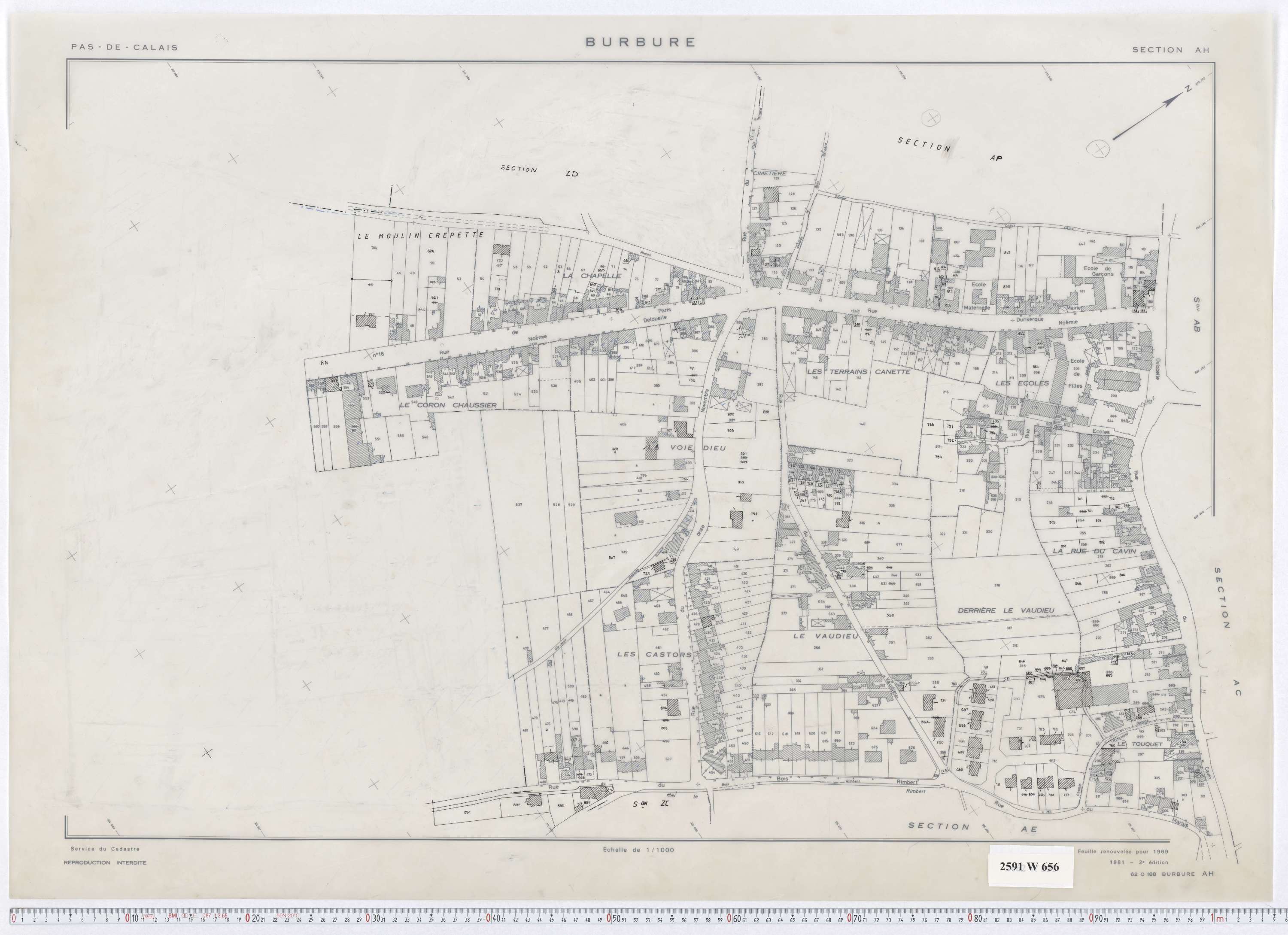 Burbure - Section AH.