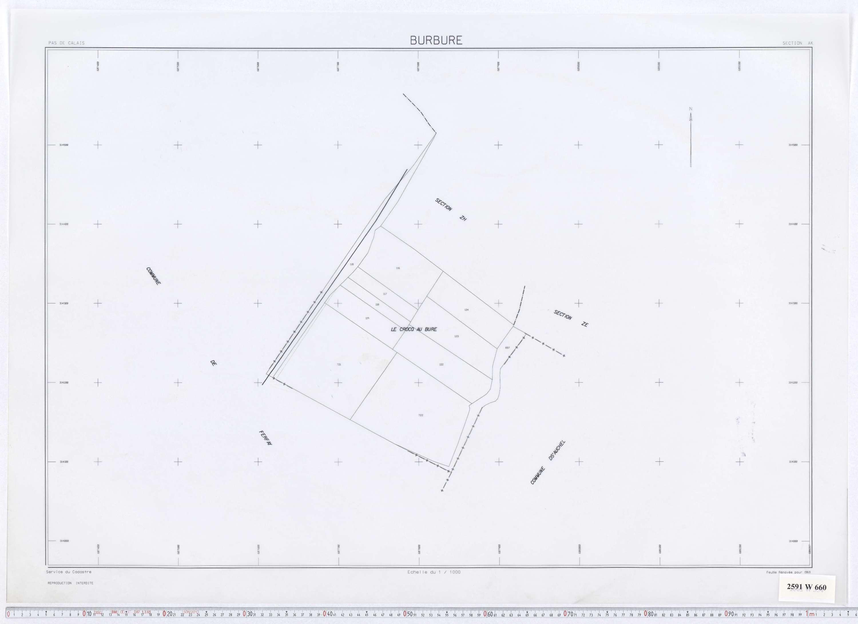 Burbure - Section AK.
