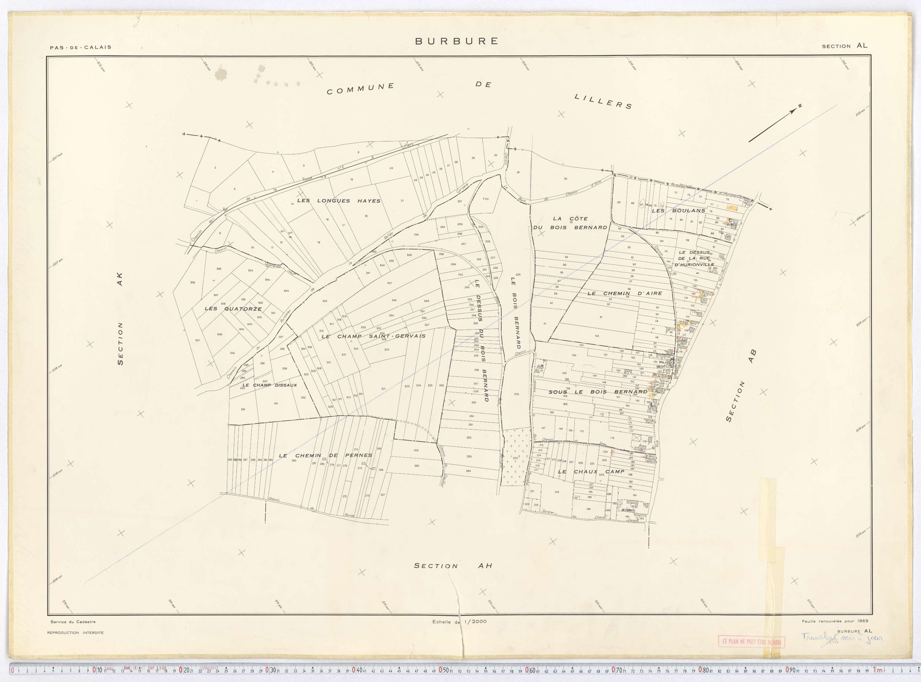 Burbure - Section AL.