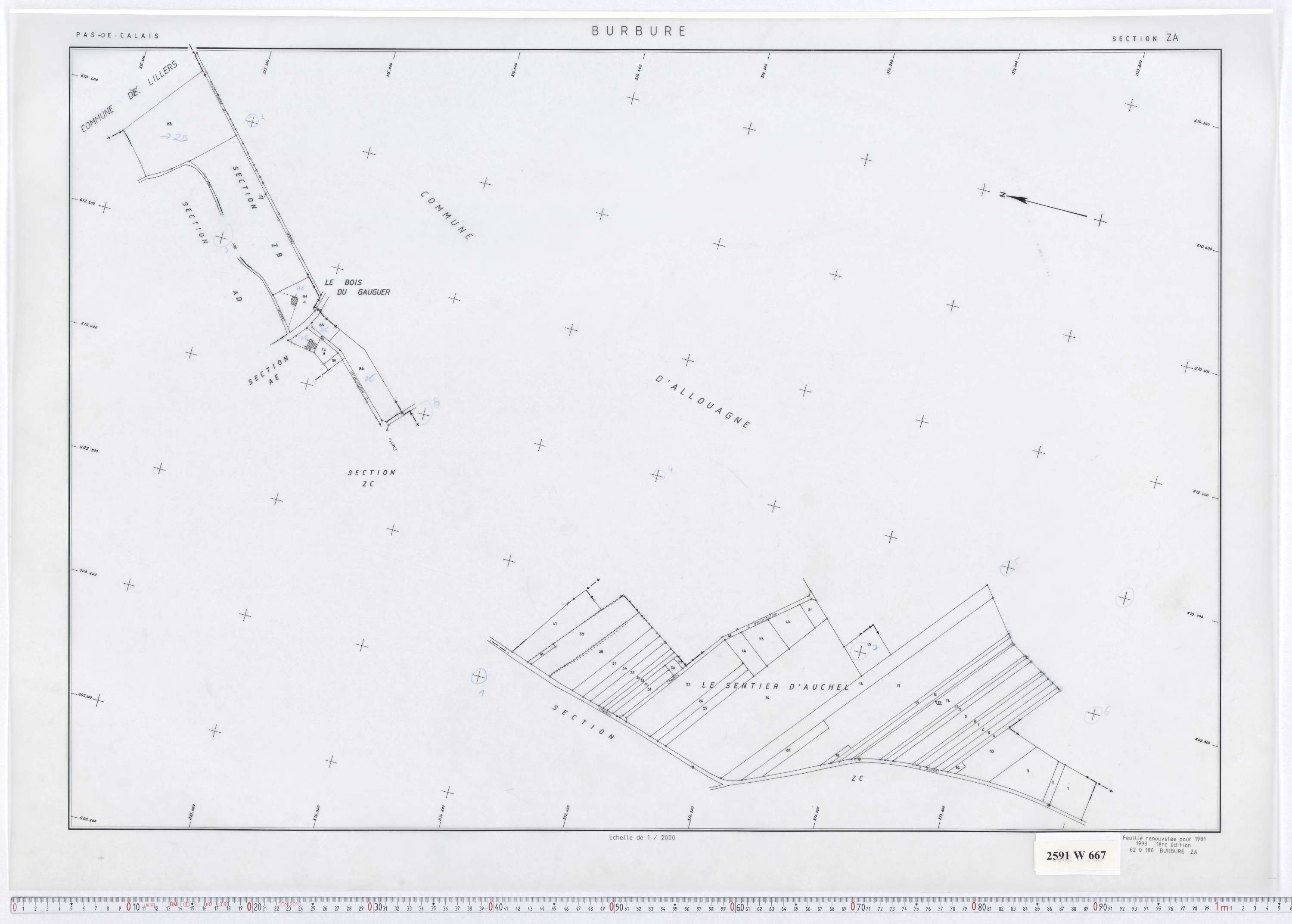 Burbure - Section ZA.