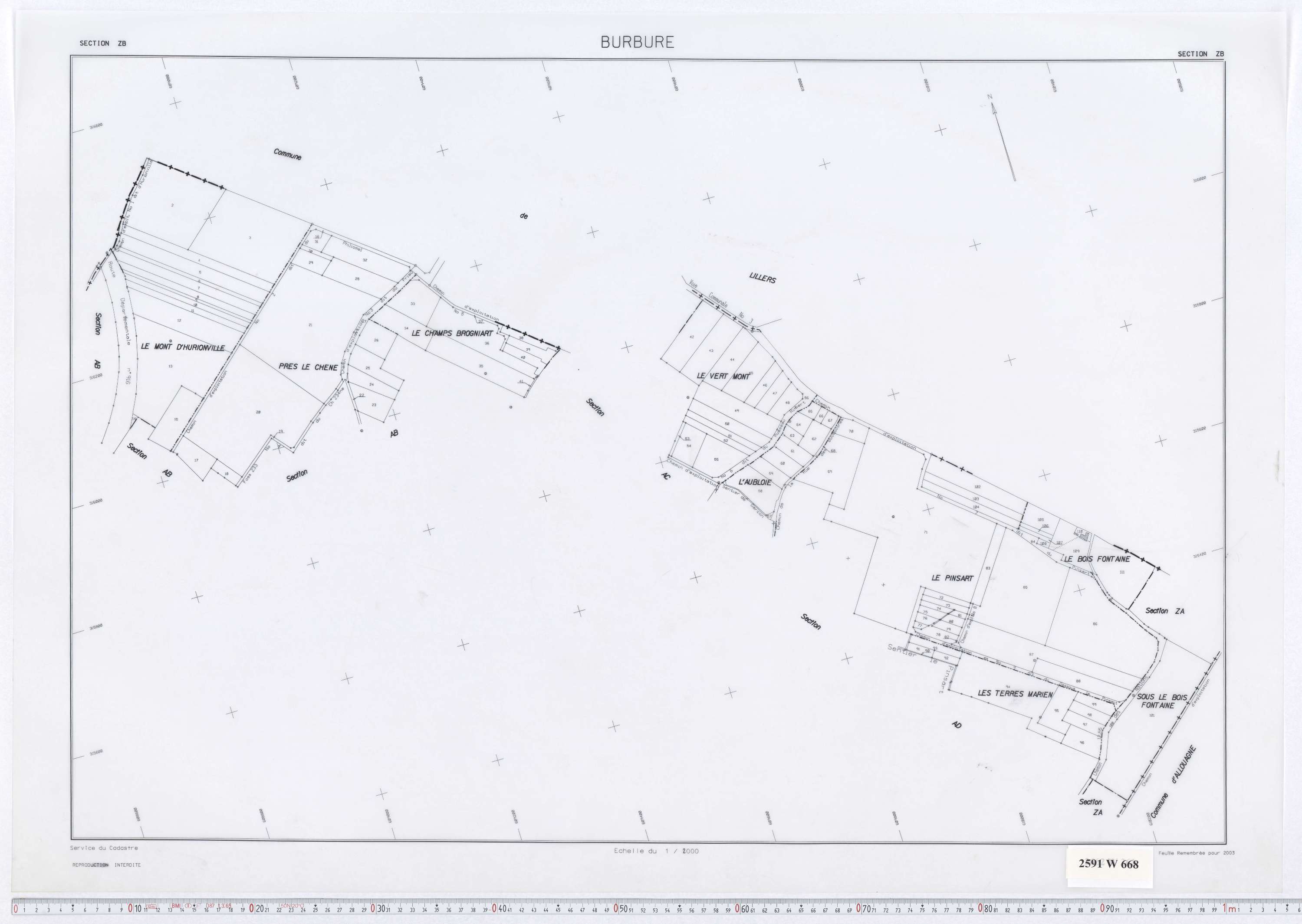 Burbure - Section ZB.