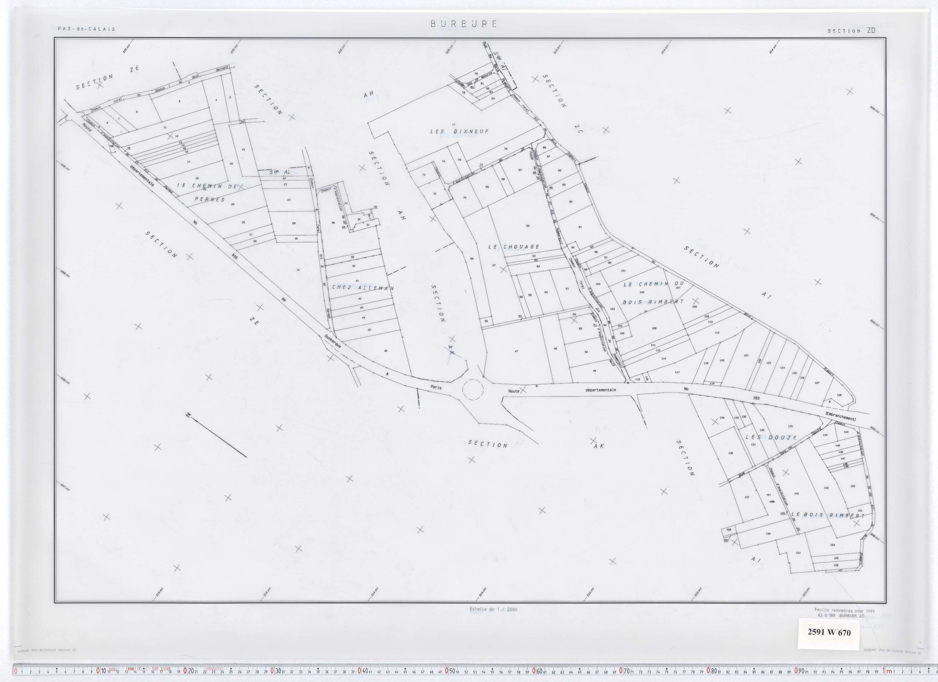 Burbure - Section ZD.