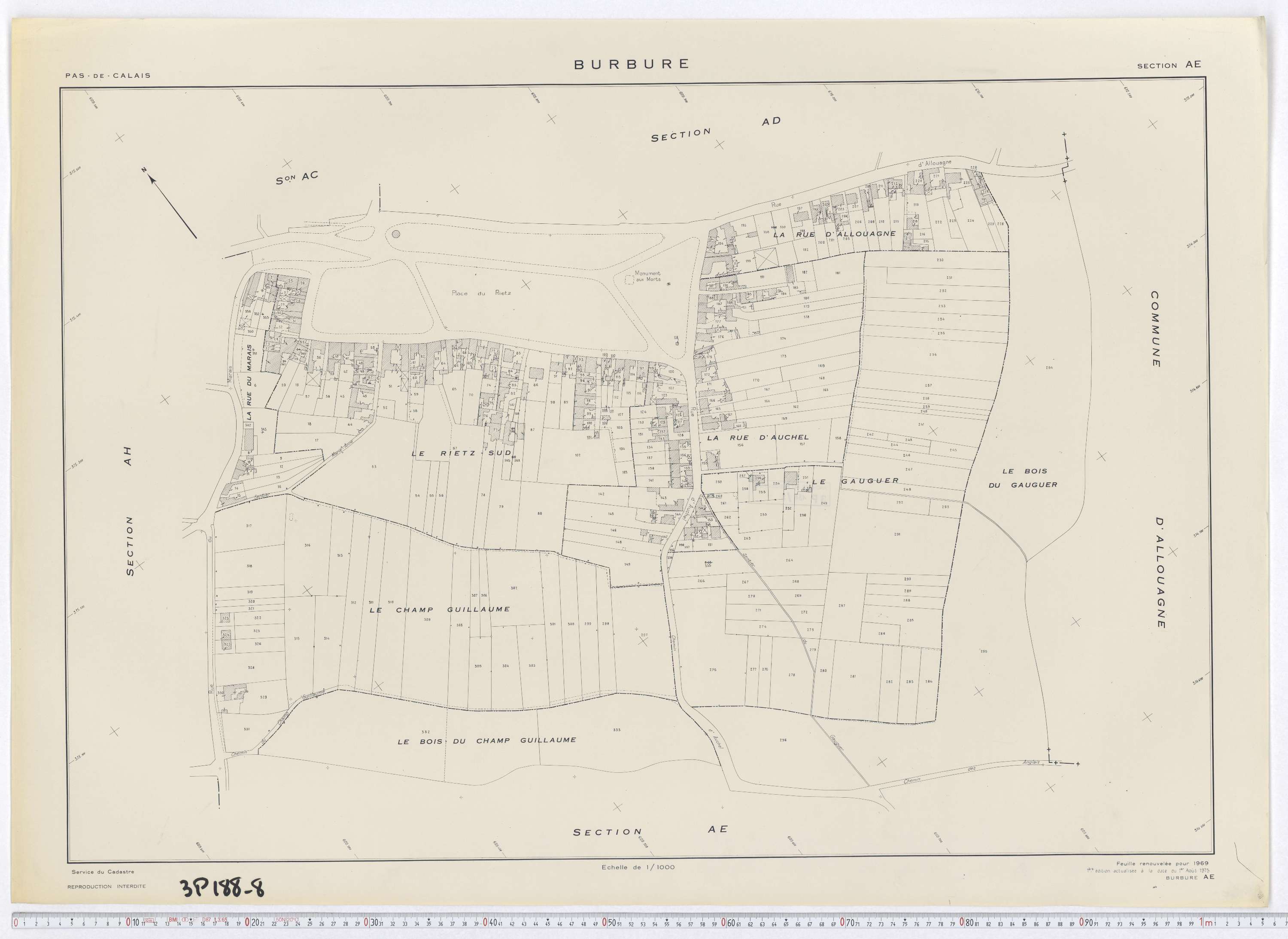 Burbure - Section AE.
