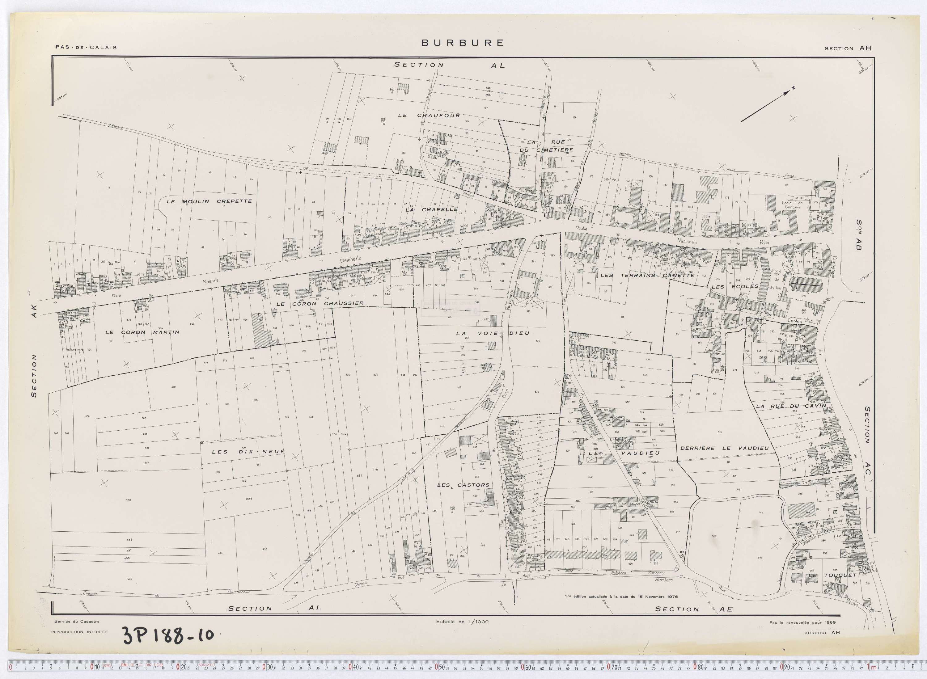 Burbure - Section AH.