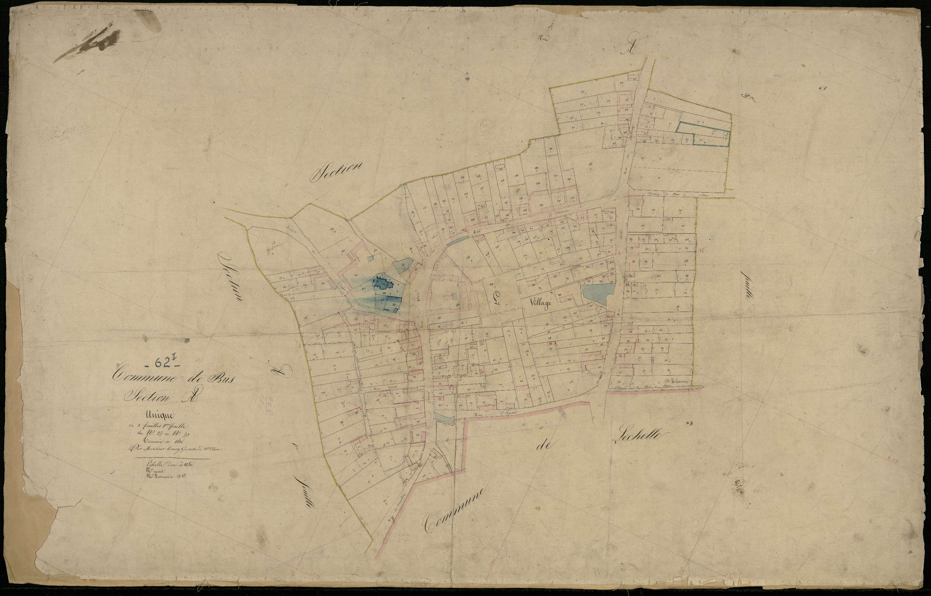 Bus - Section A, 2e feuille