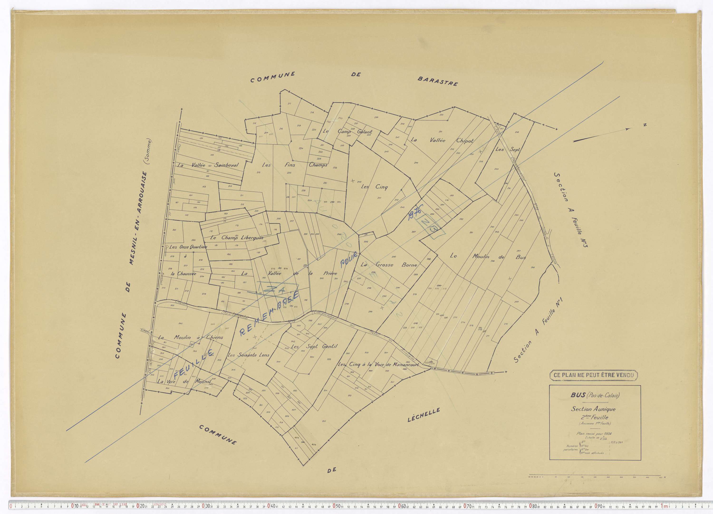 Bus - Section A, feuille 2.