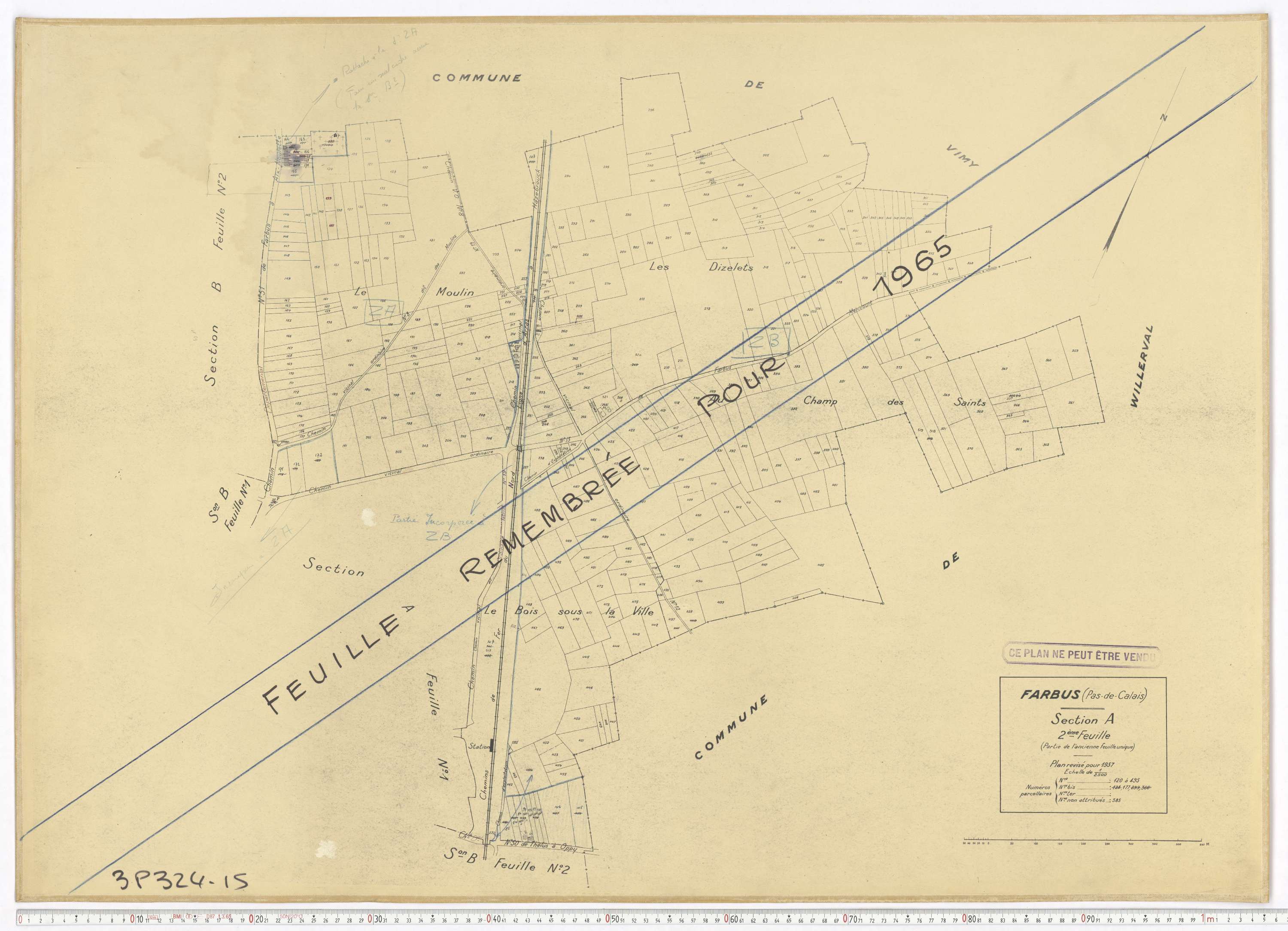 Bus - Section A, feuille 2.