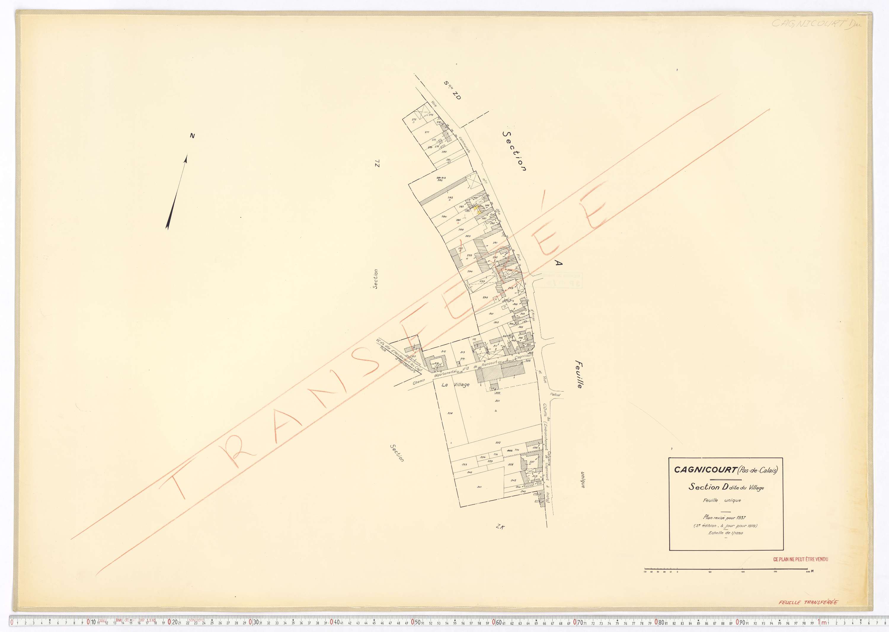 Cagnicourt - Section D.