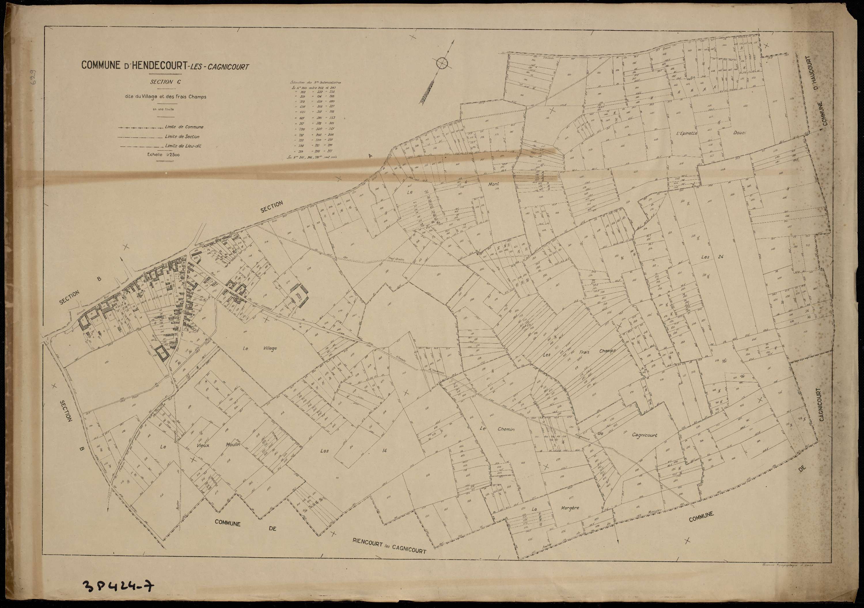 Cagnicourt - Section C