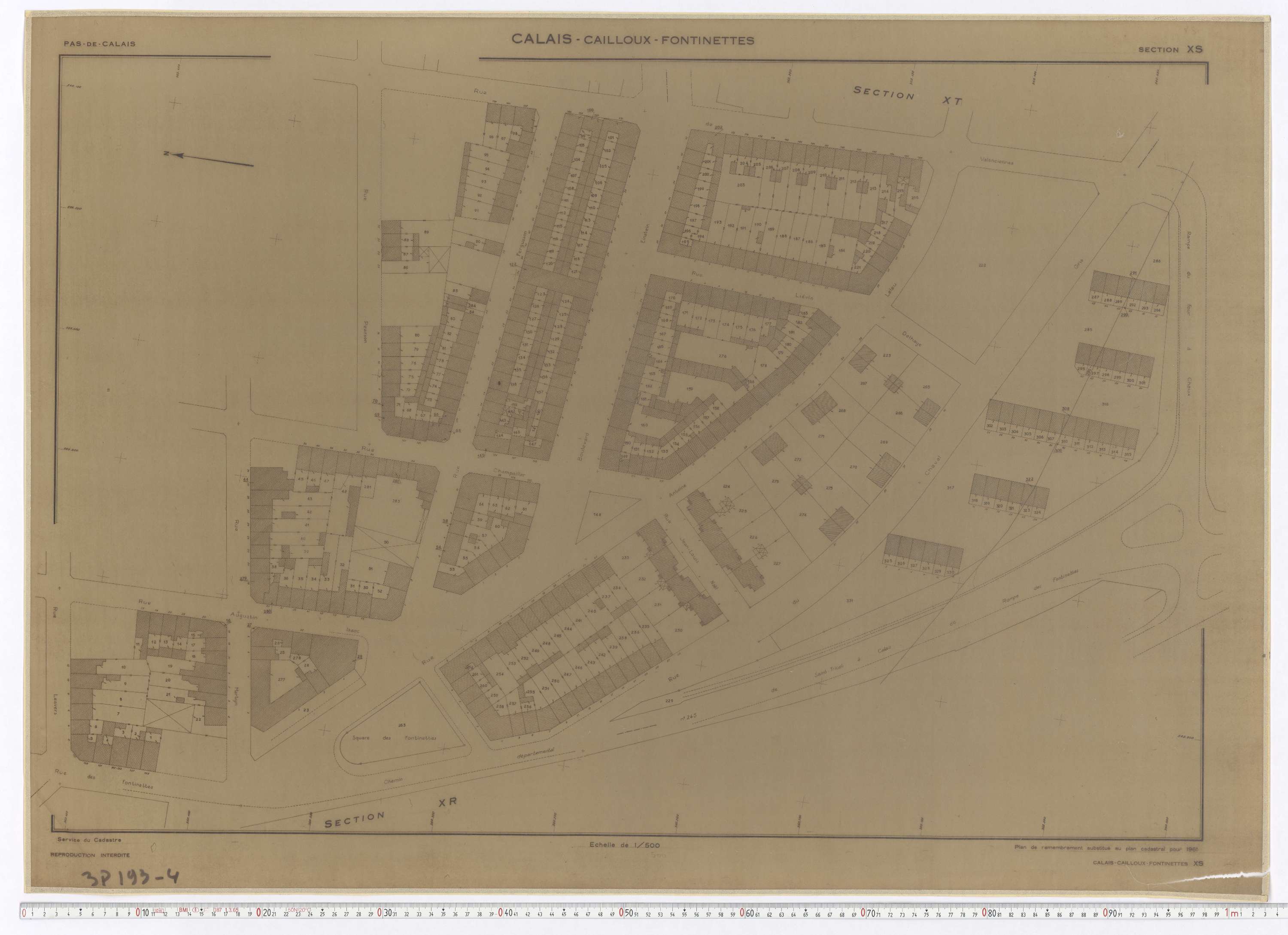 Calais - Section XS.