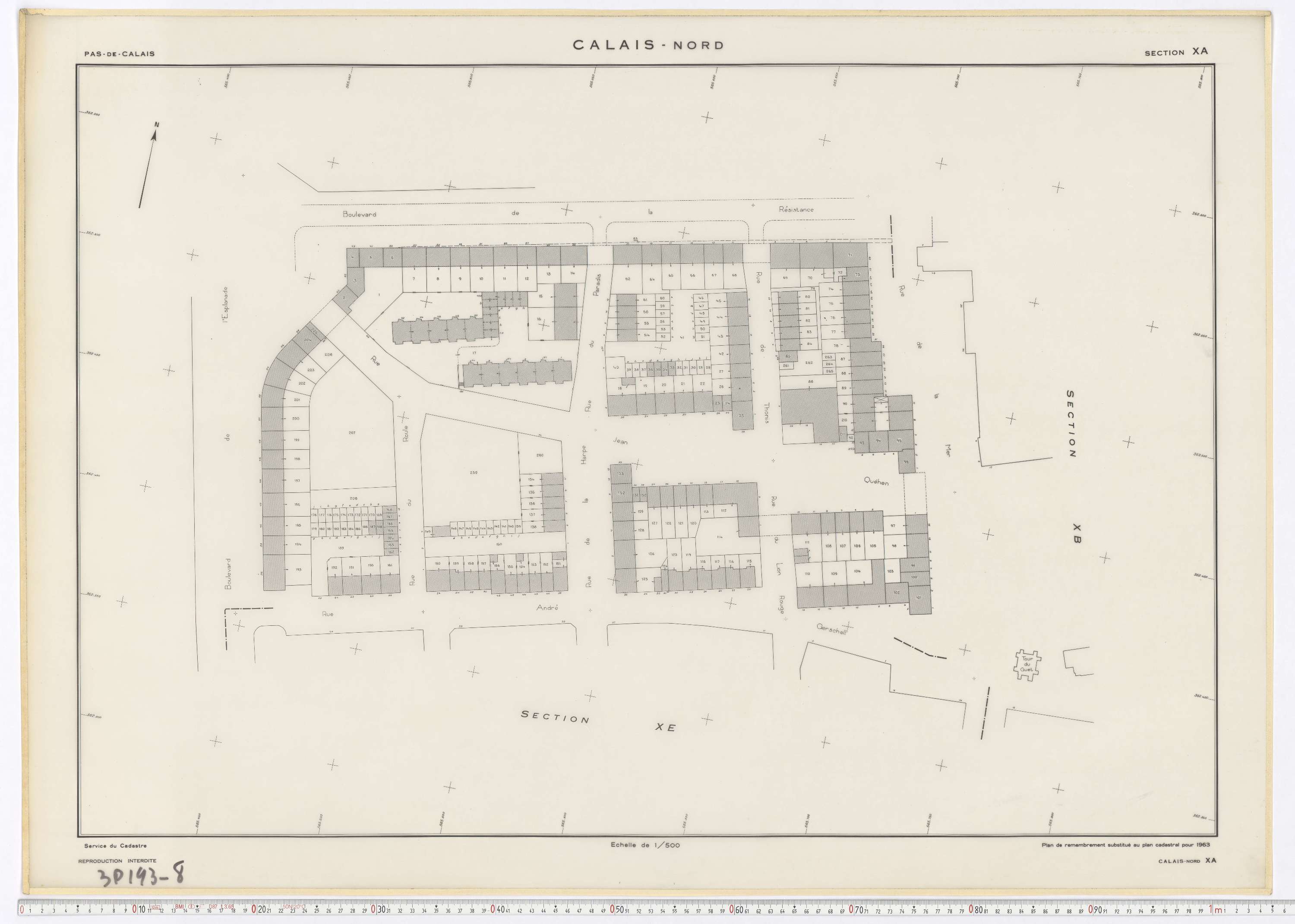 Calais - Section XA.