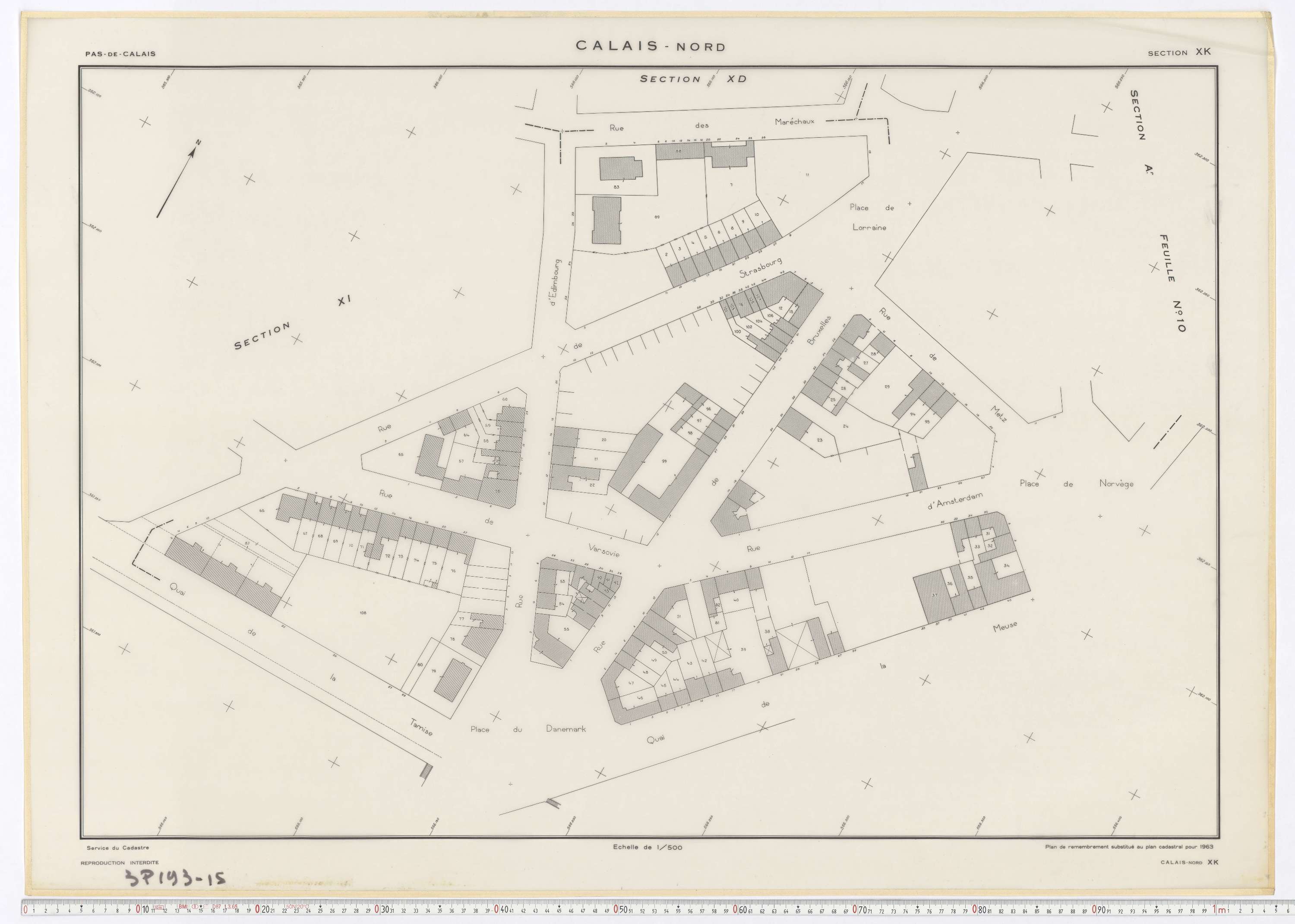 Calais - Section XK.