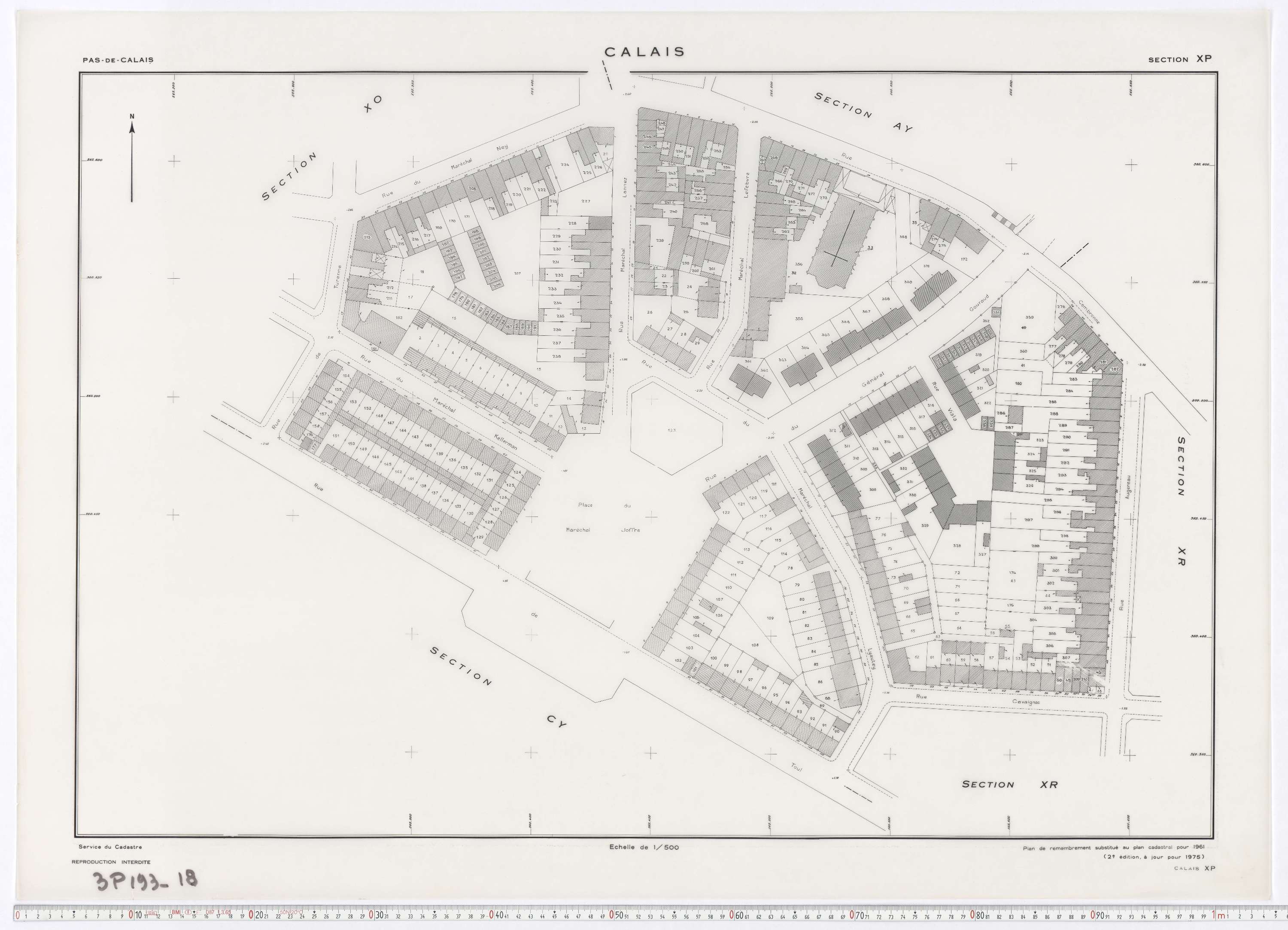 Calais - Section XP.