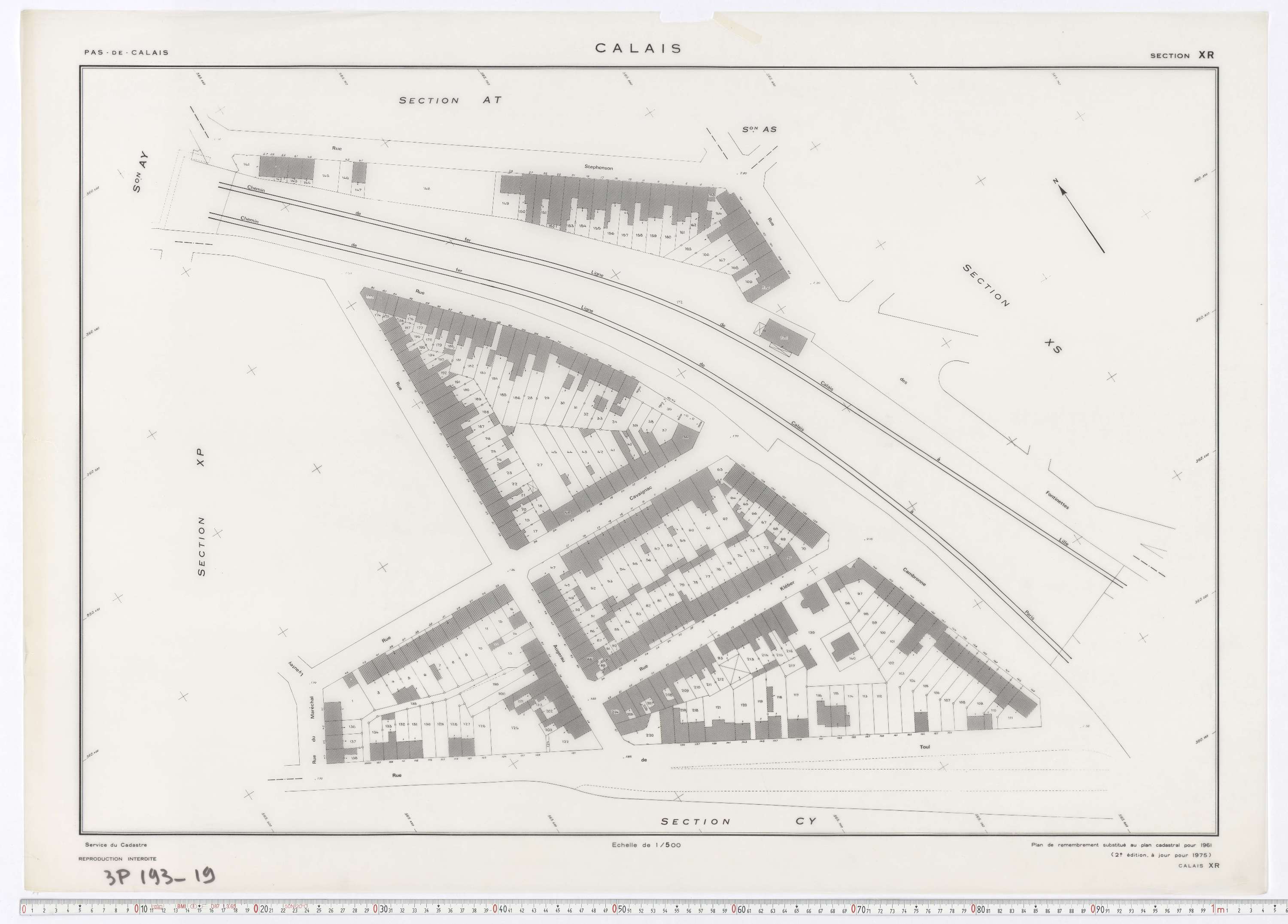 Calais - Section XR.