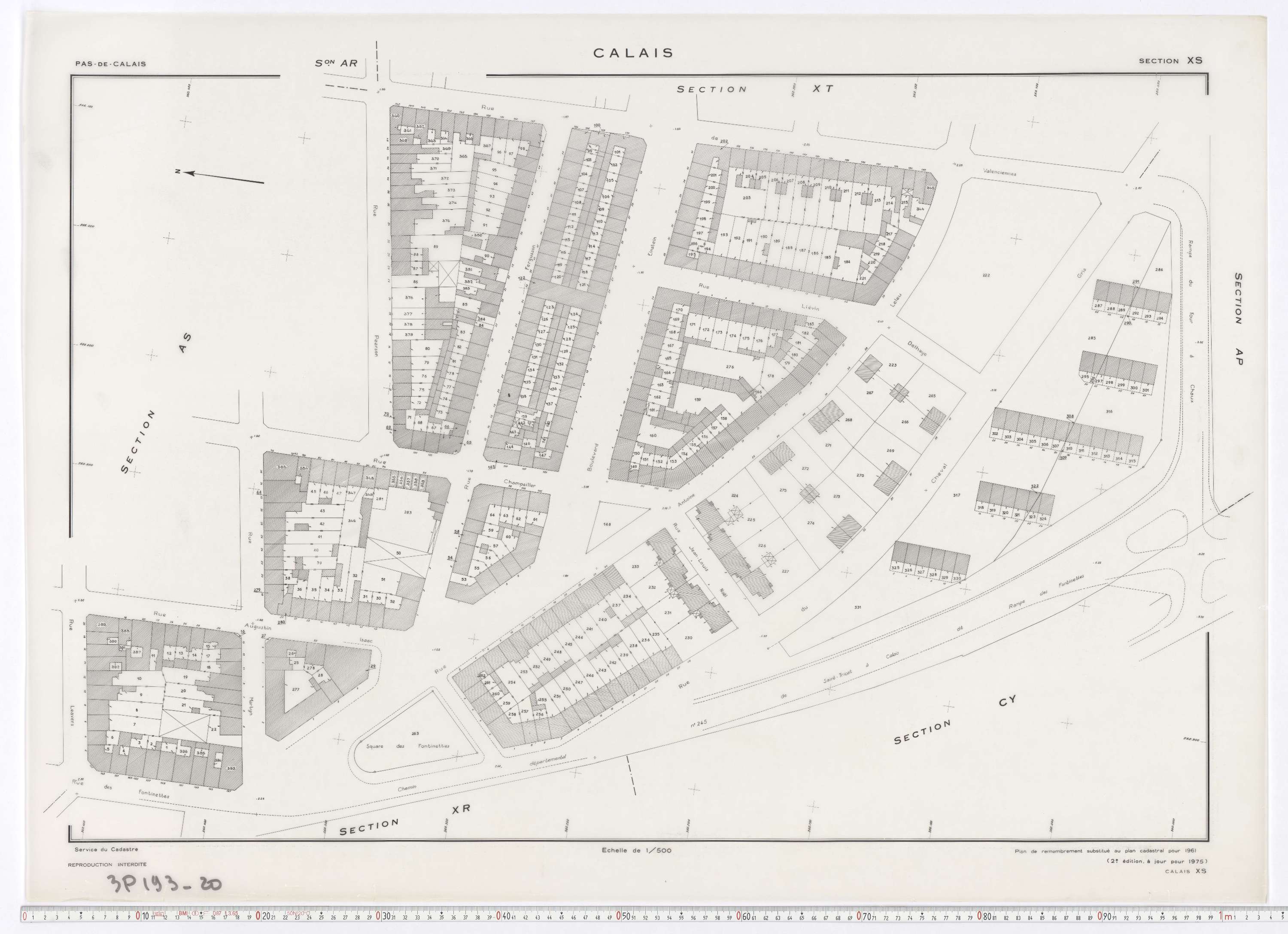 Calais - Section XS.