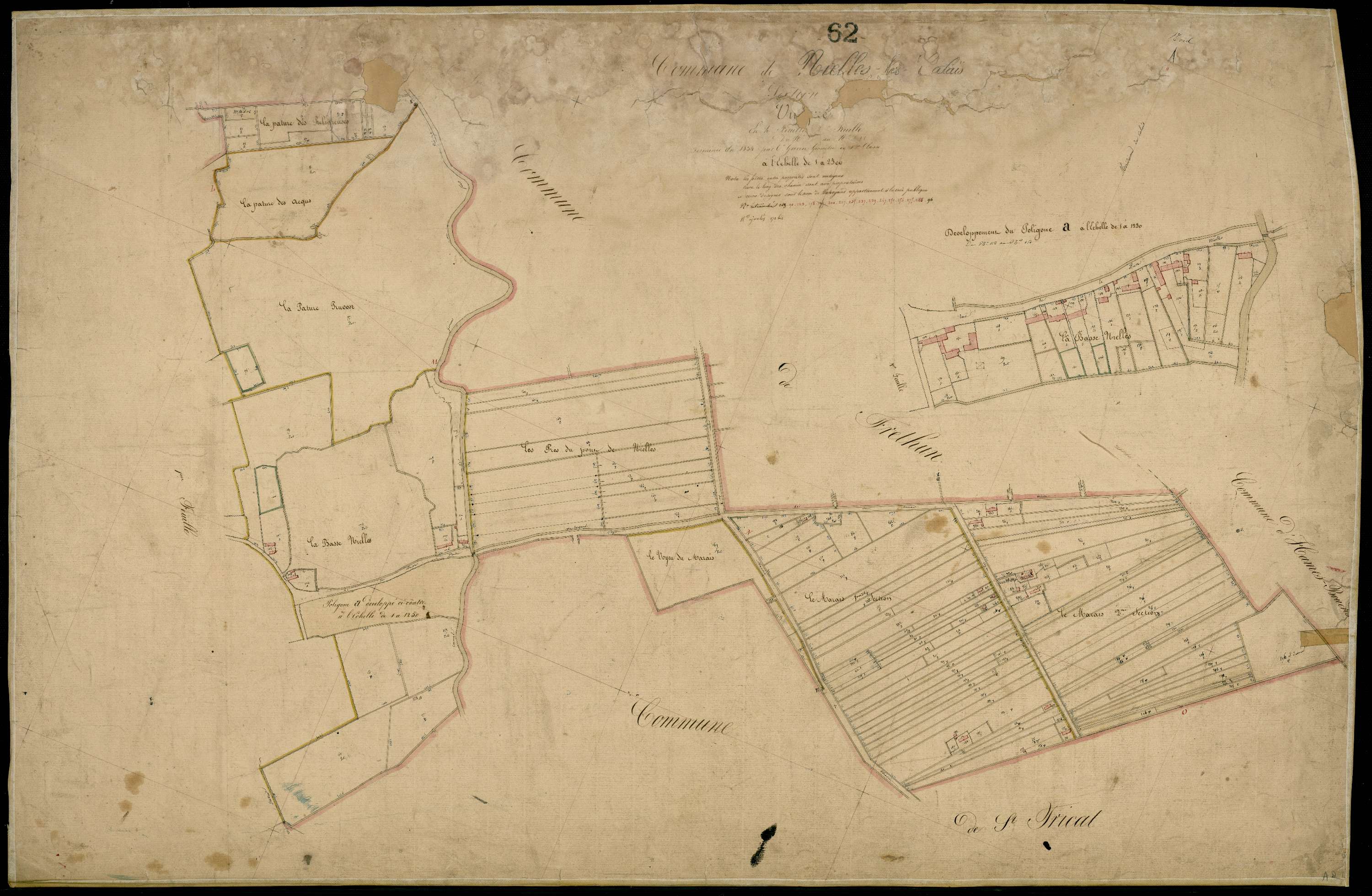 Calais - Section A, 2e feuille