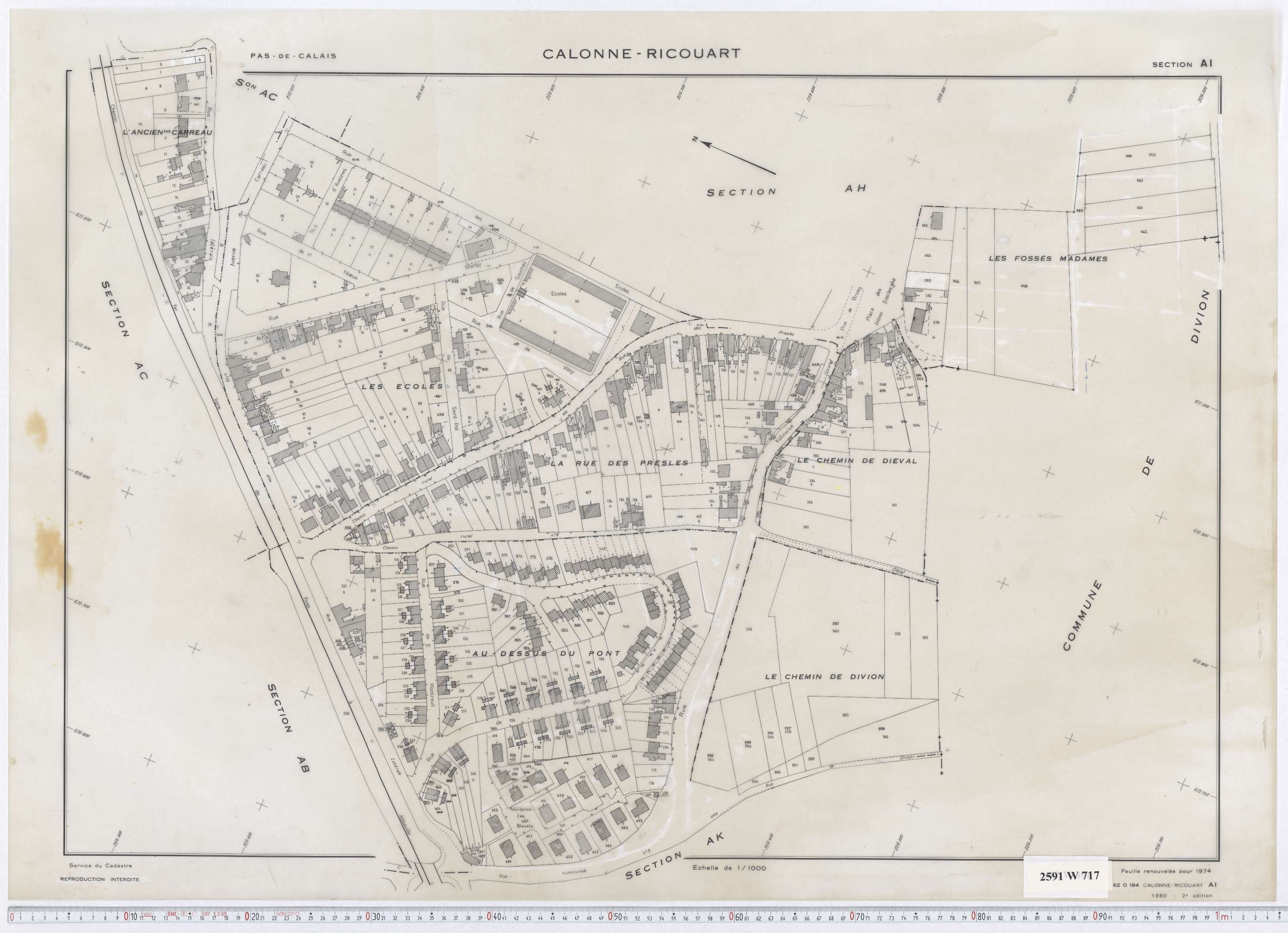 Calonne-Ricouart - Section AI.