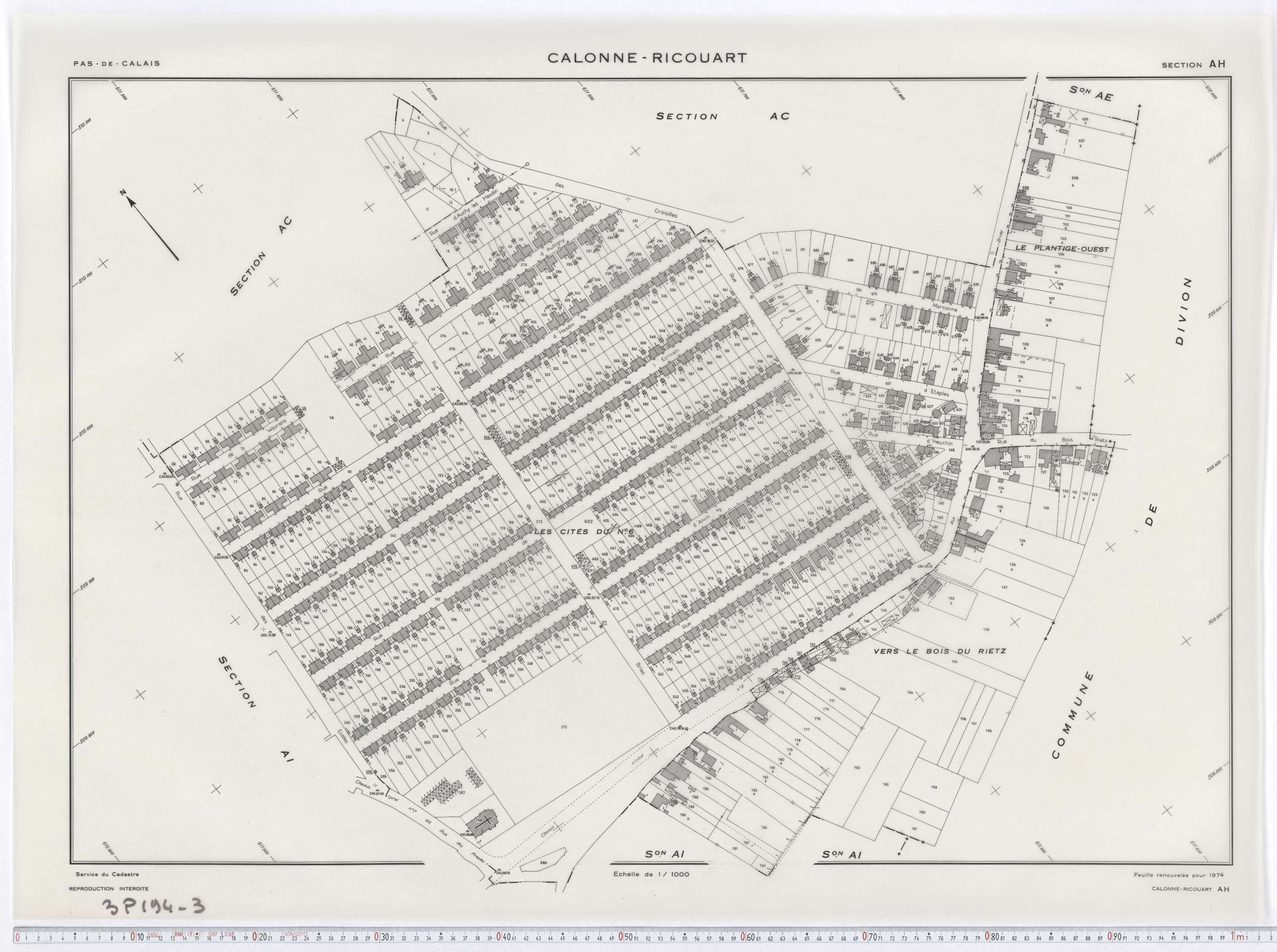 Calonne-Ricouart - Section A