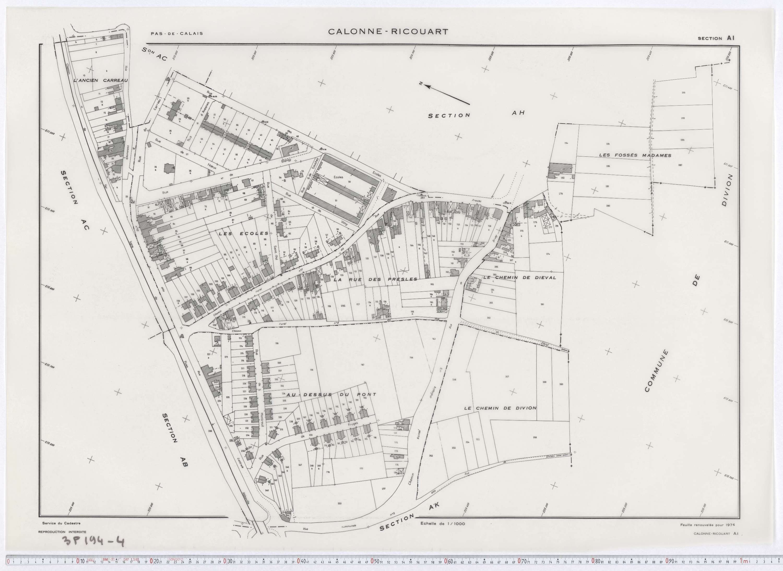 Calonne-Ricouart - Section AI.