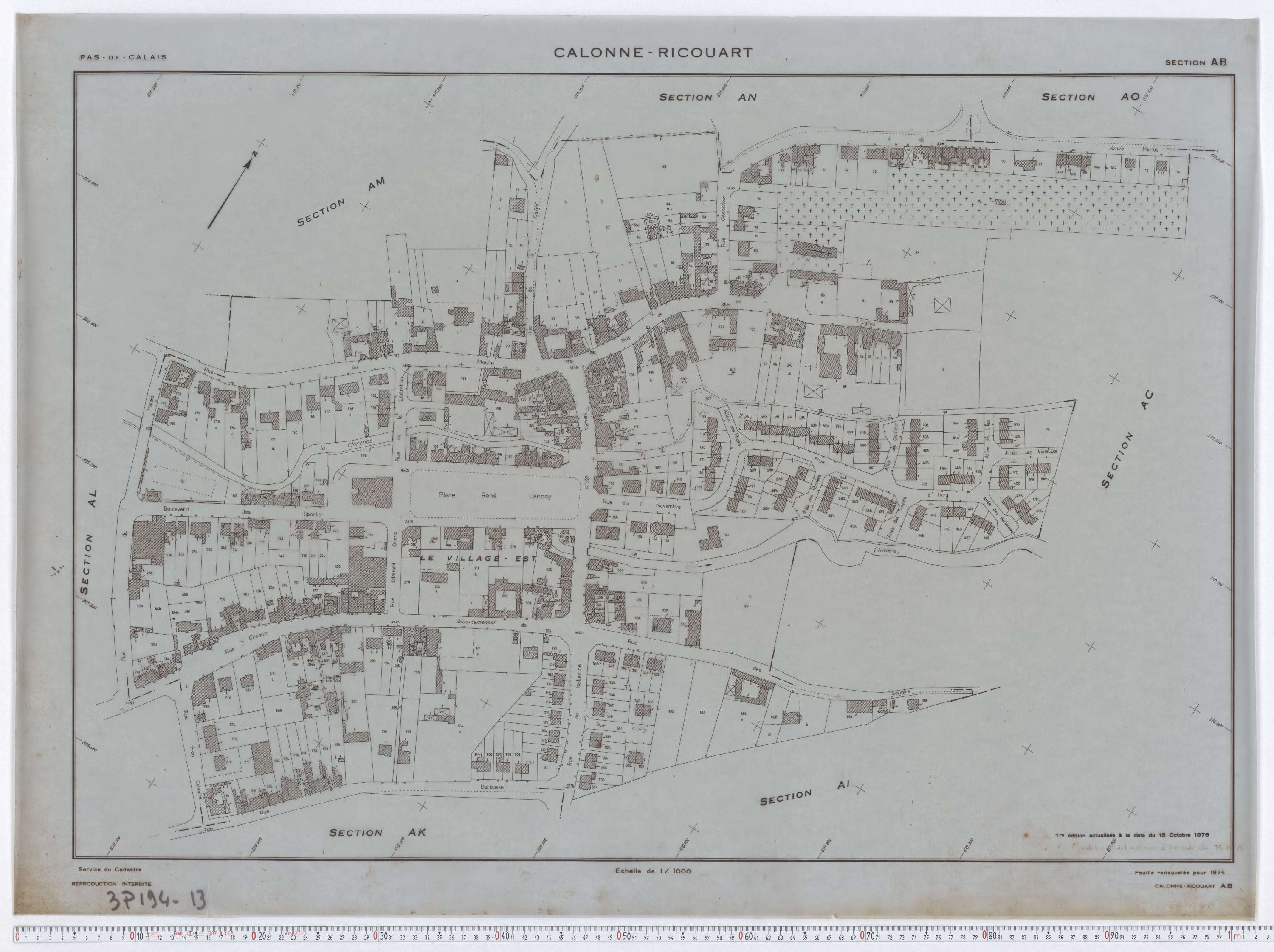 Calonne-Ricouart - Section AB.