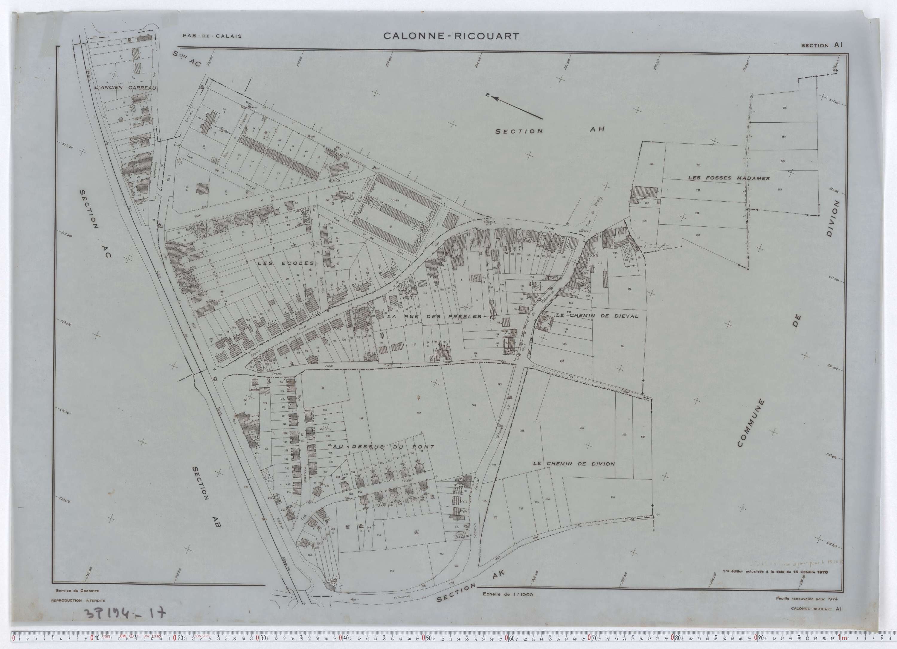 Calonne-Ricouart - Section AI.
