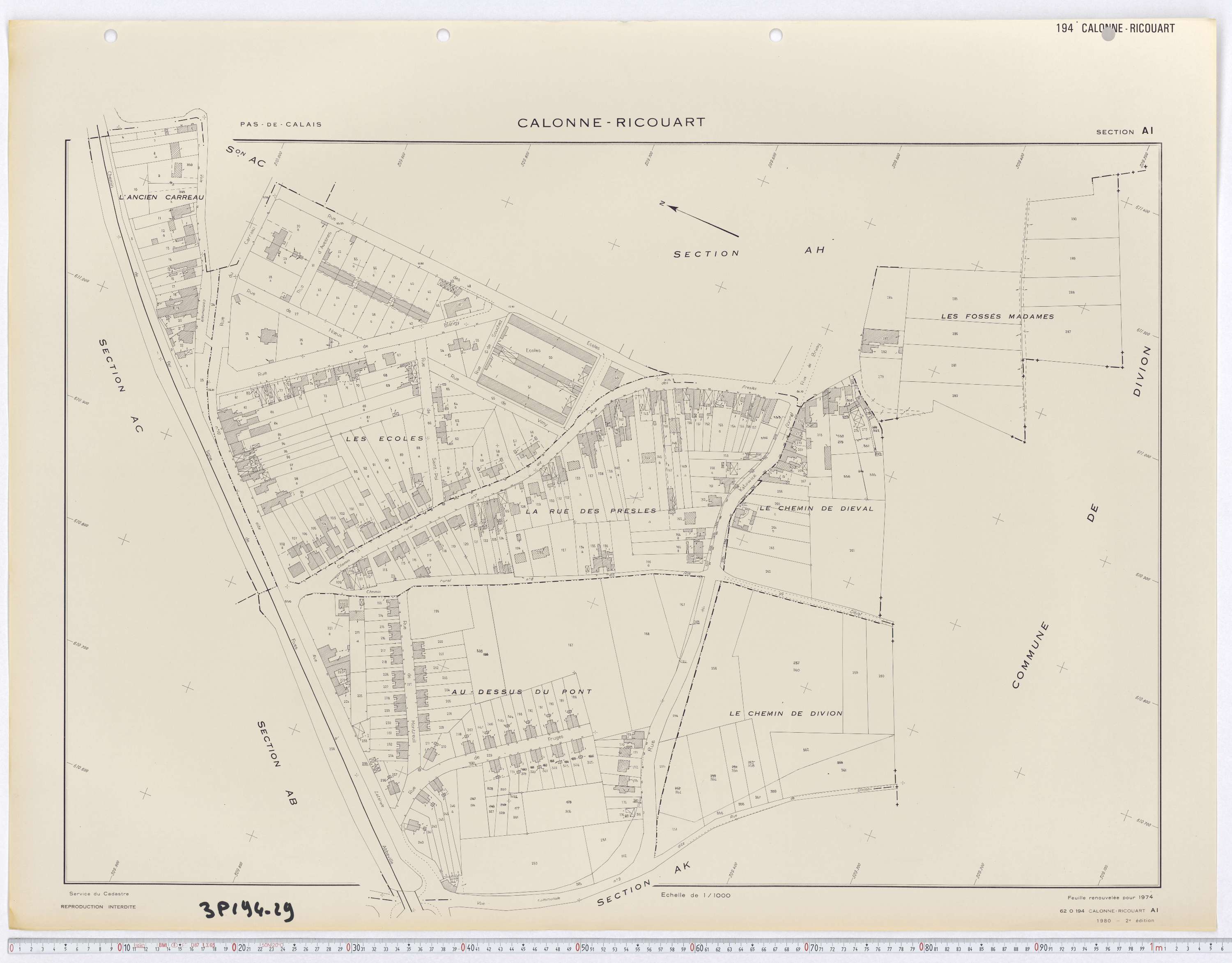 Calonne-Ricouart - Section AI.