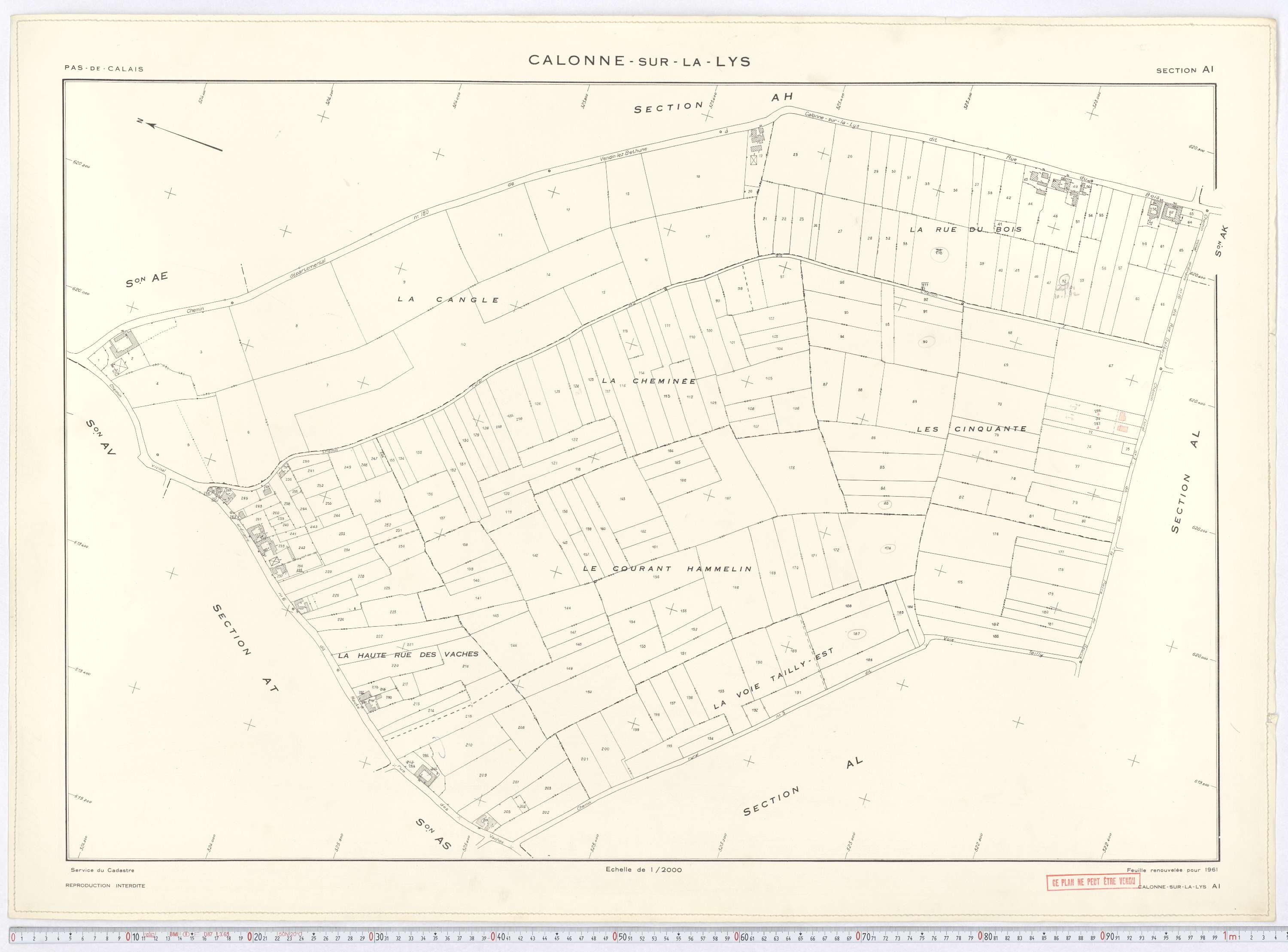 Calonne-sur-la-Lys - Section AI.