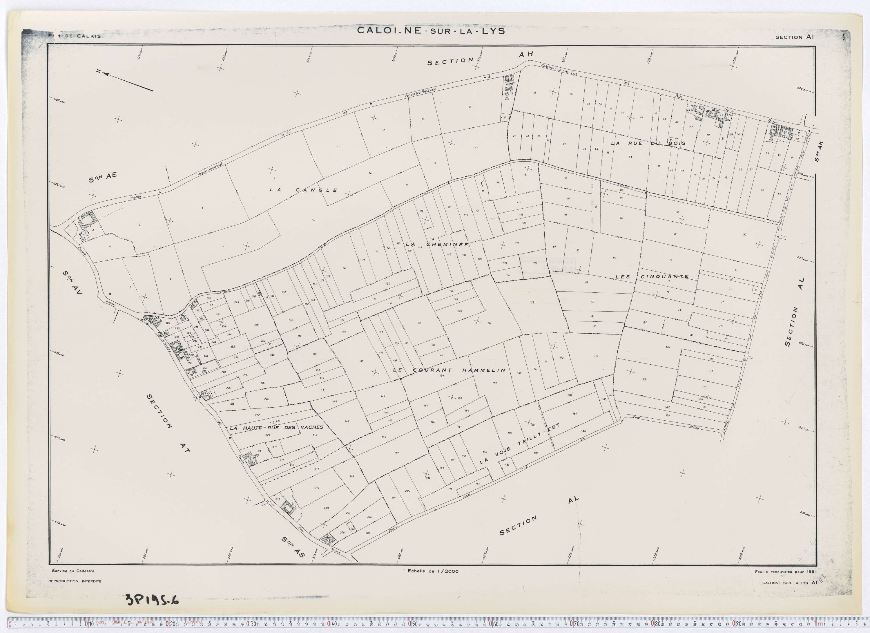 Calonne-sur-la-Lys - Section AI.