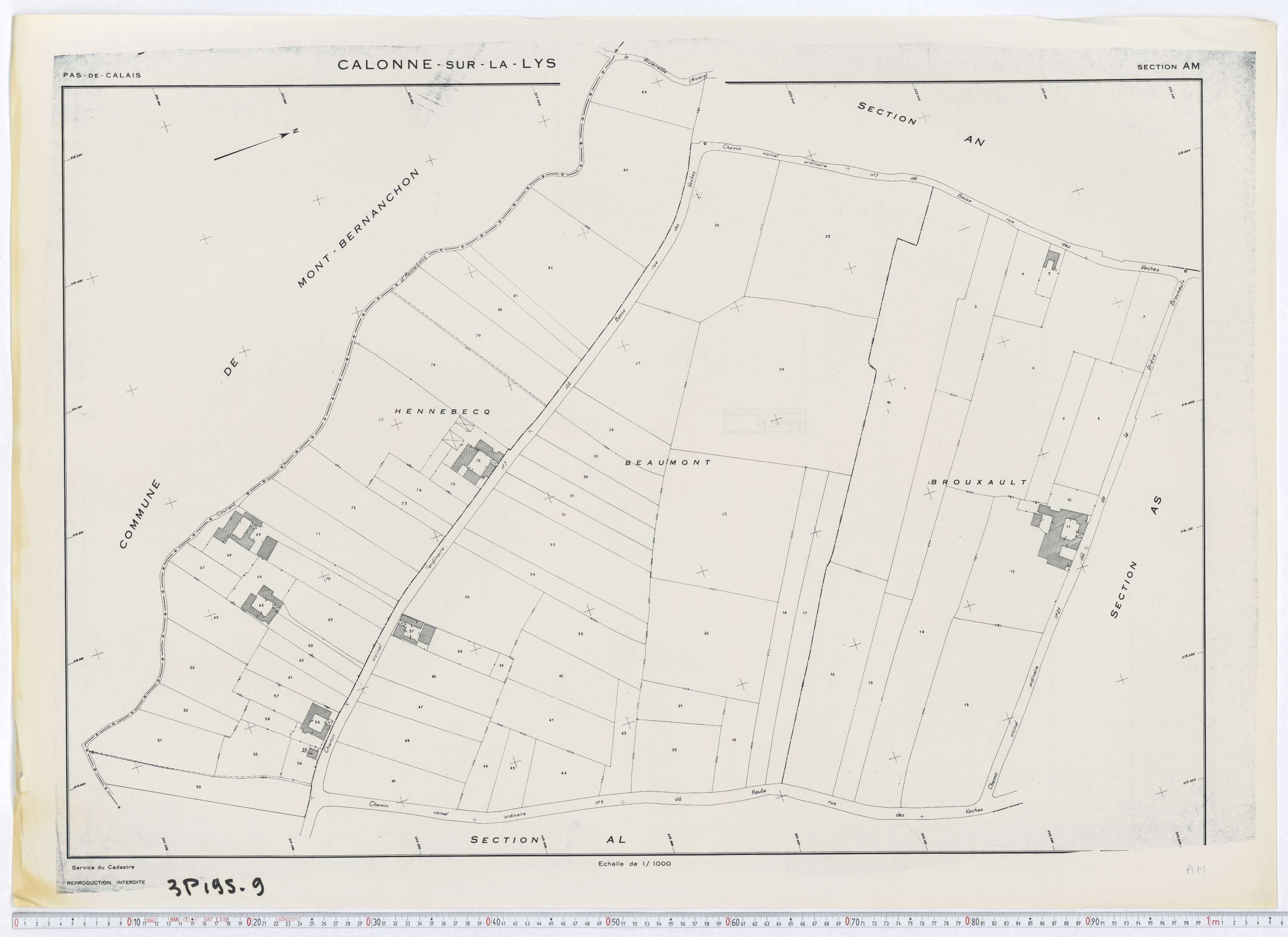 Calonne-sur-la-Lys - Section AM.