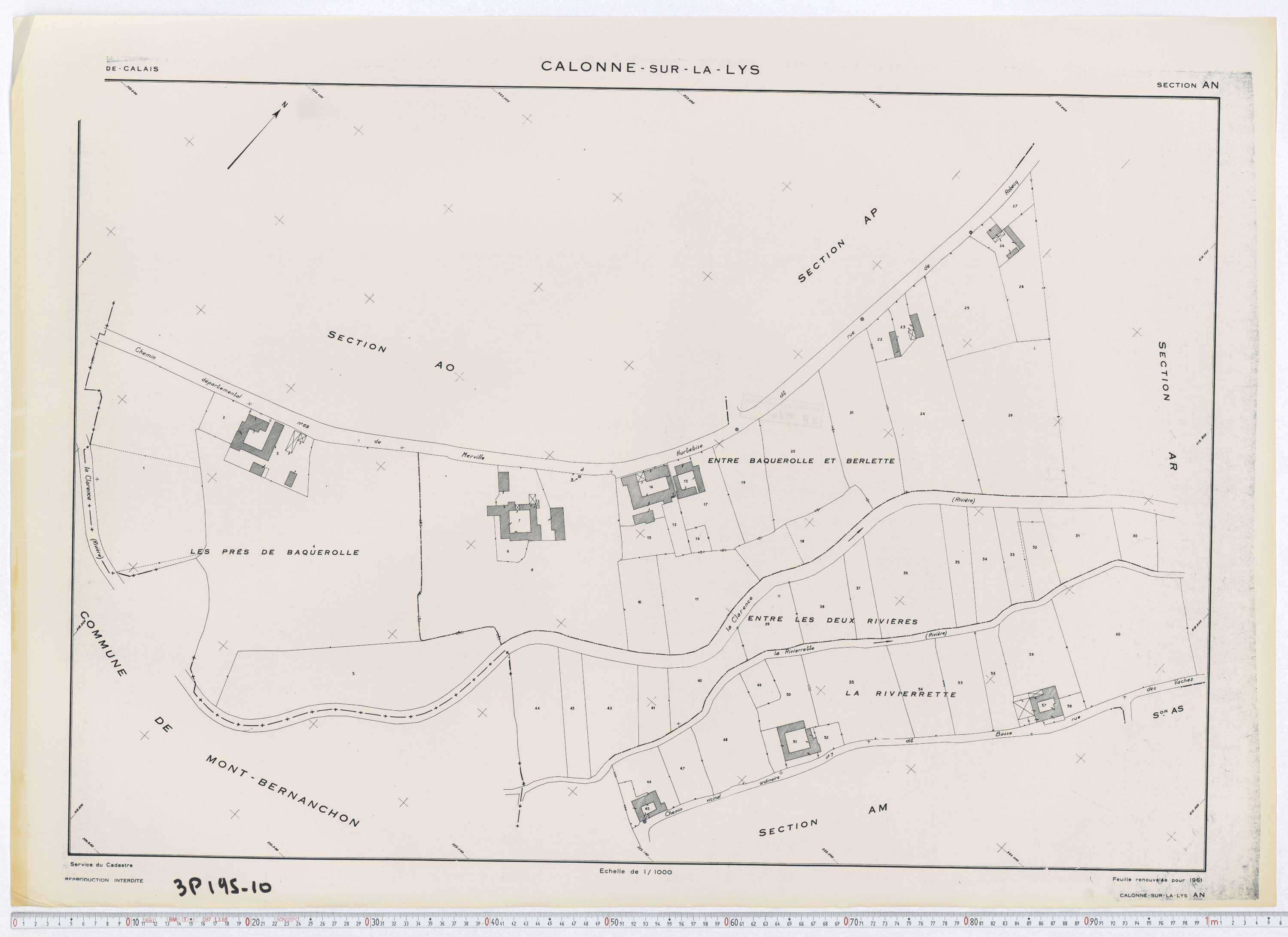 Calonne-sur-la-Lys - Section AN.