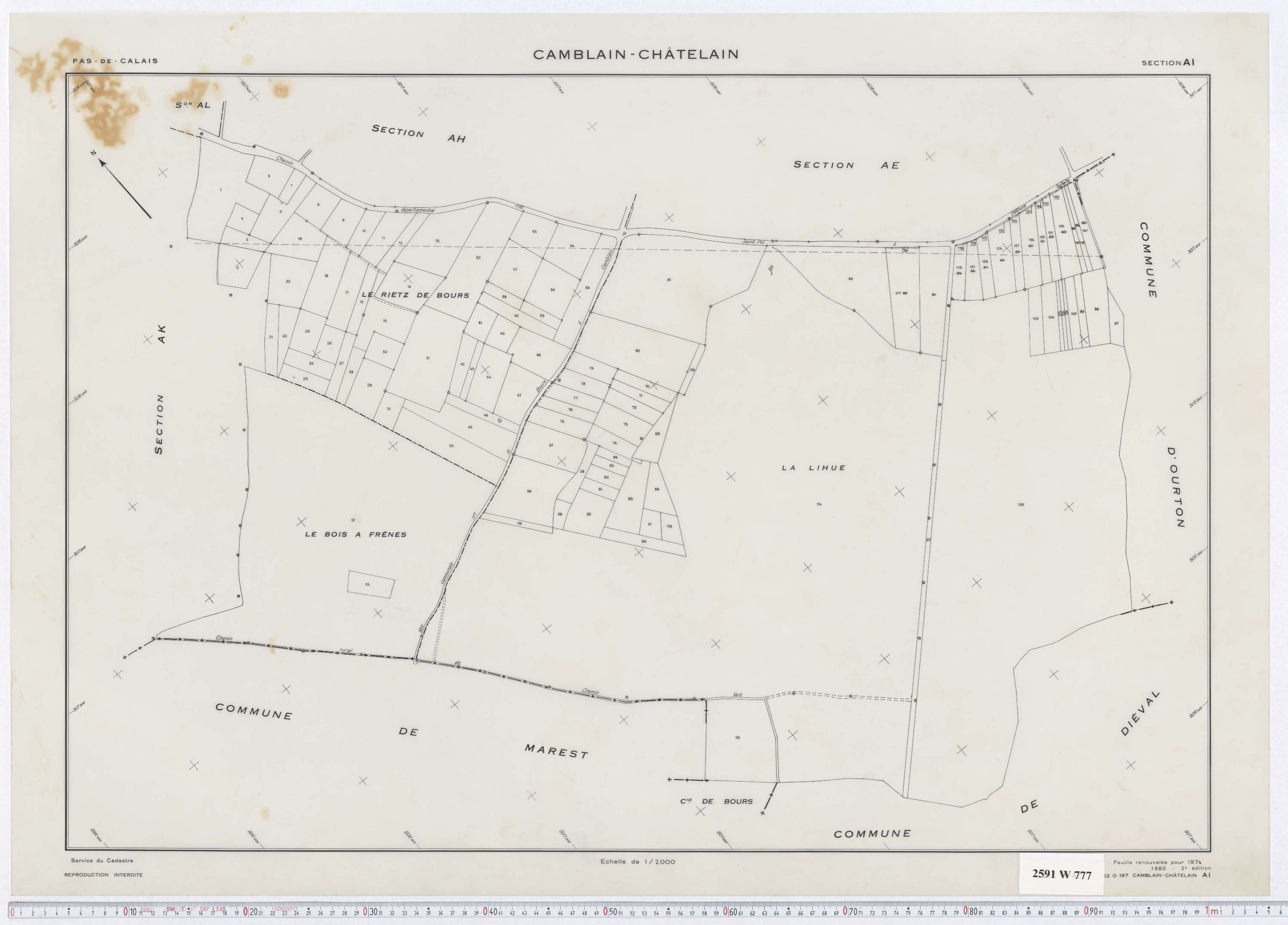 Camblain-Châtelain - Section AI.