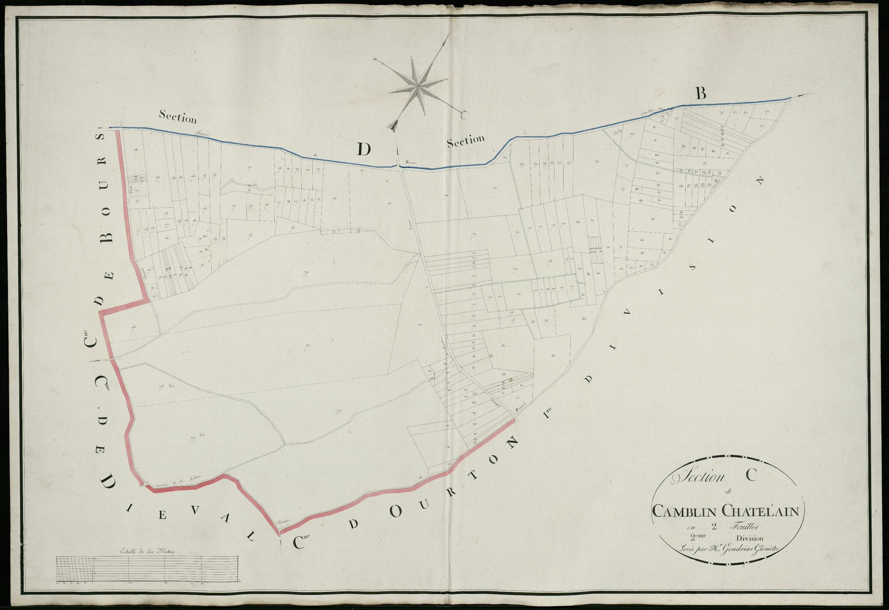 Camblain-Châtelain - Section C, 2e feuille