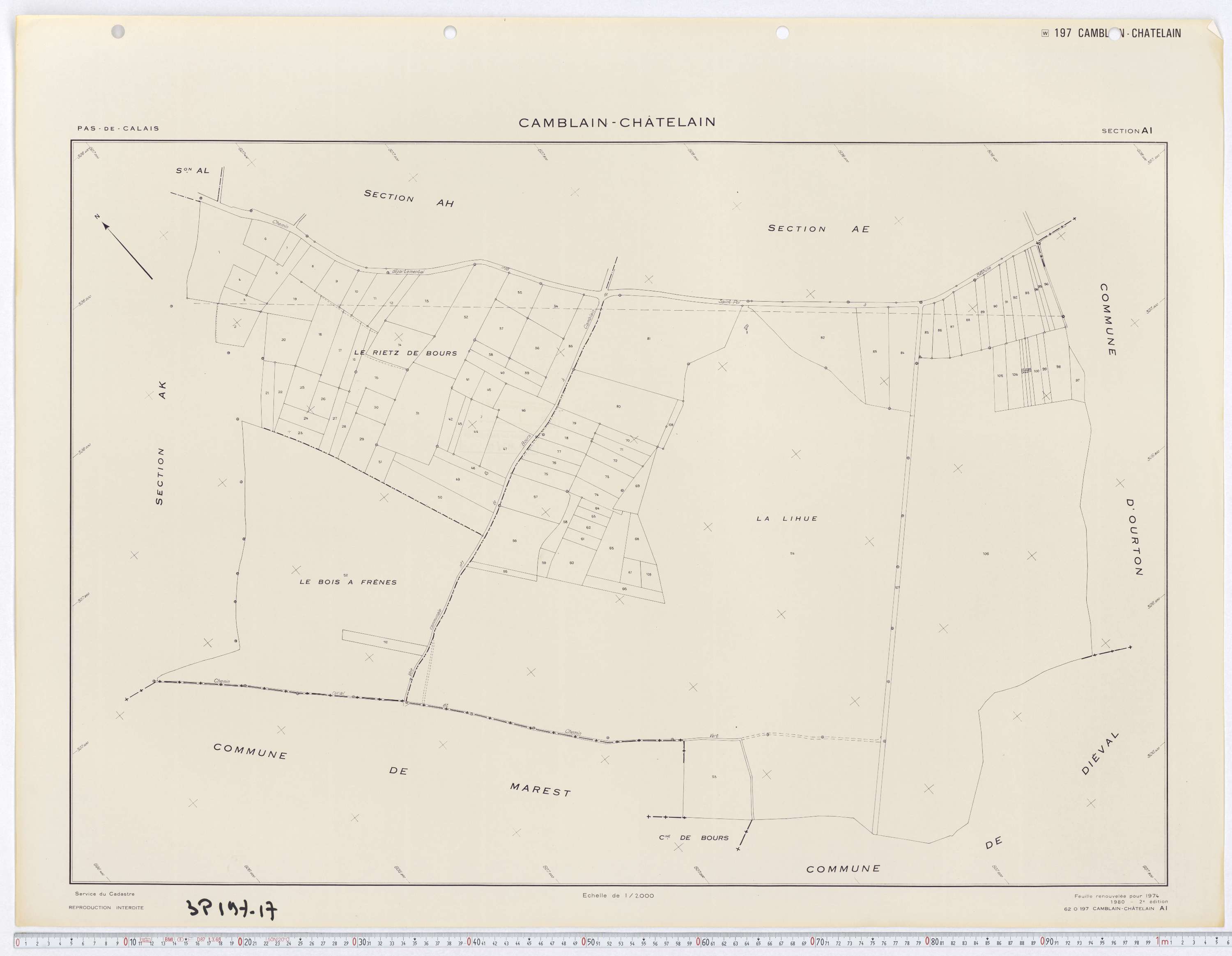 Camblain-Châtelain - Section AI.