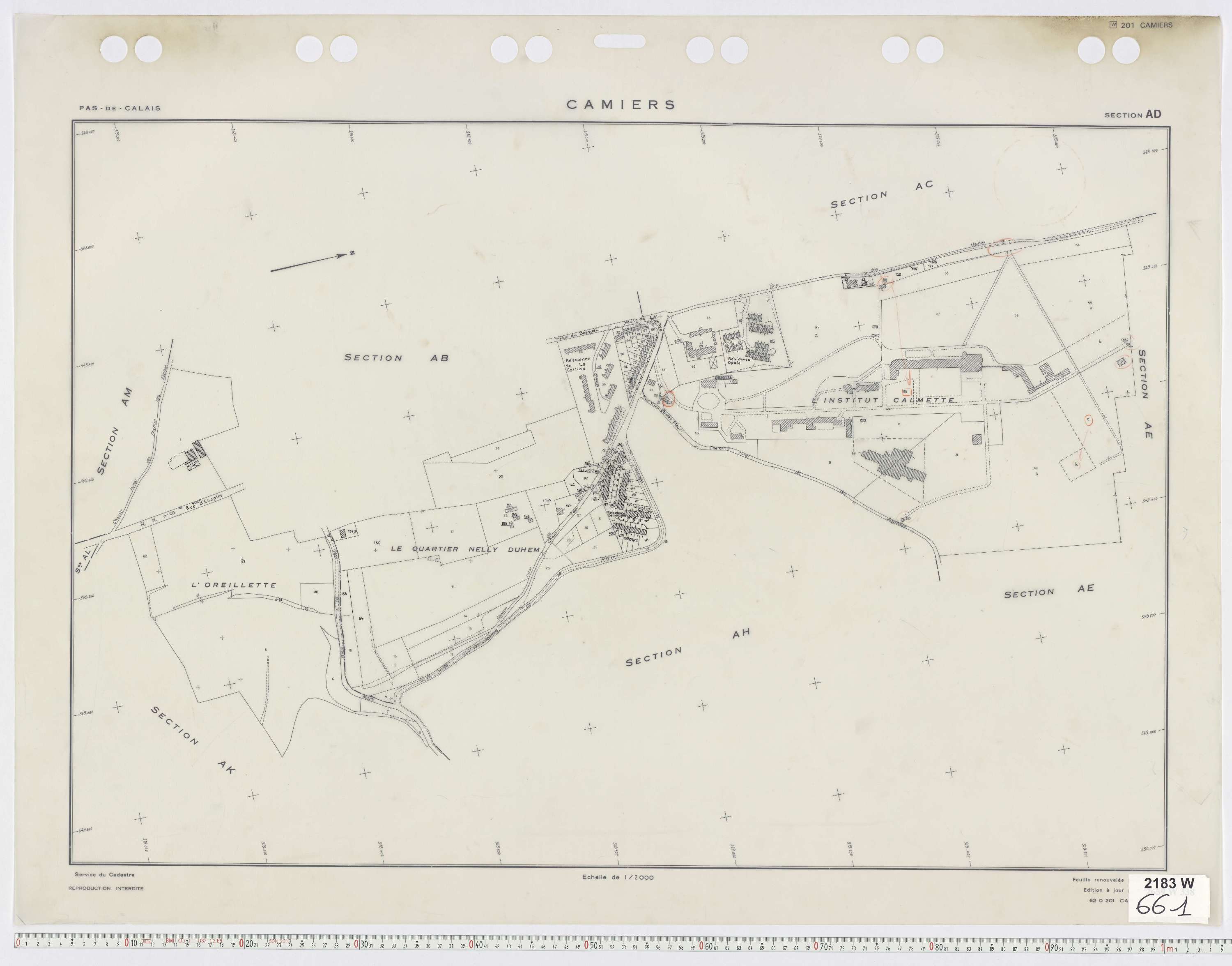 Camiers - Section AD.