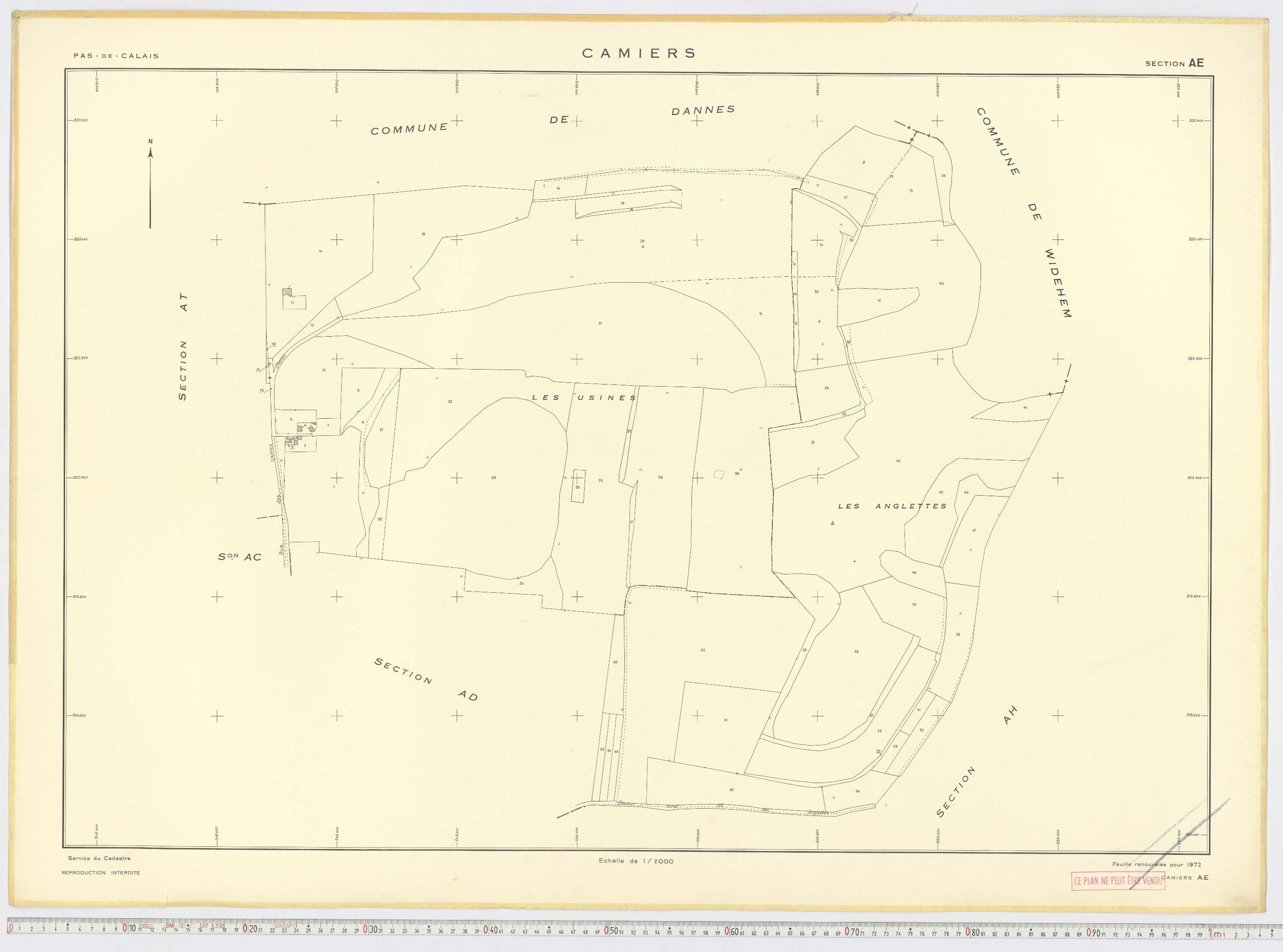 Camiers - Section AE.