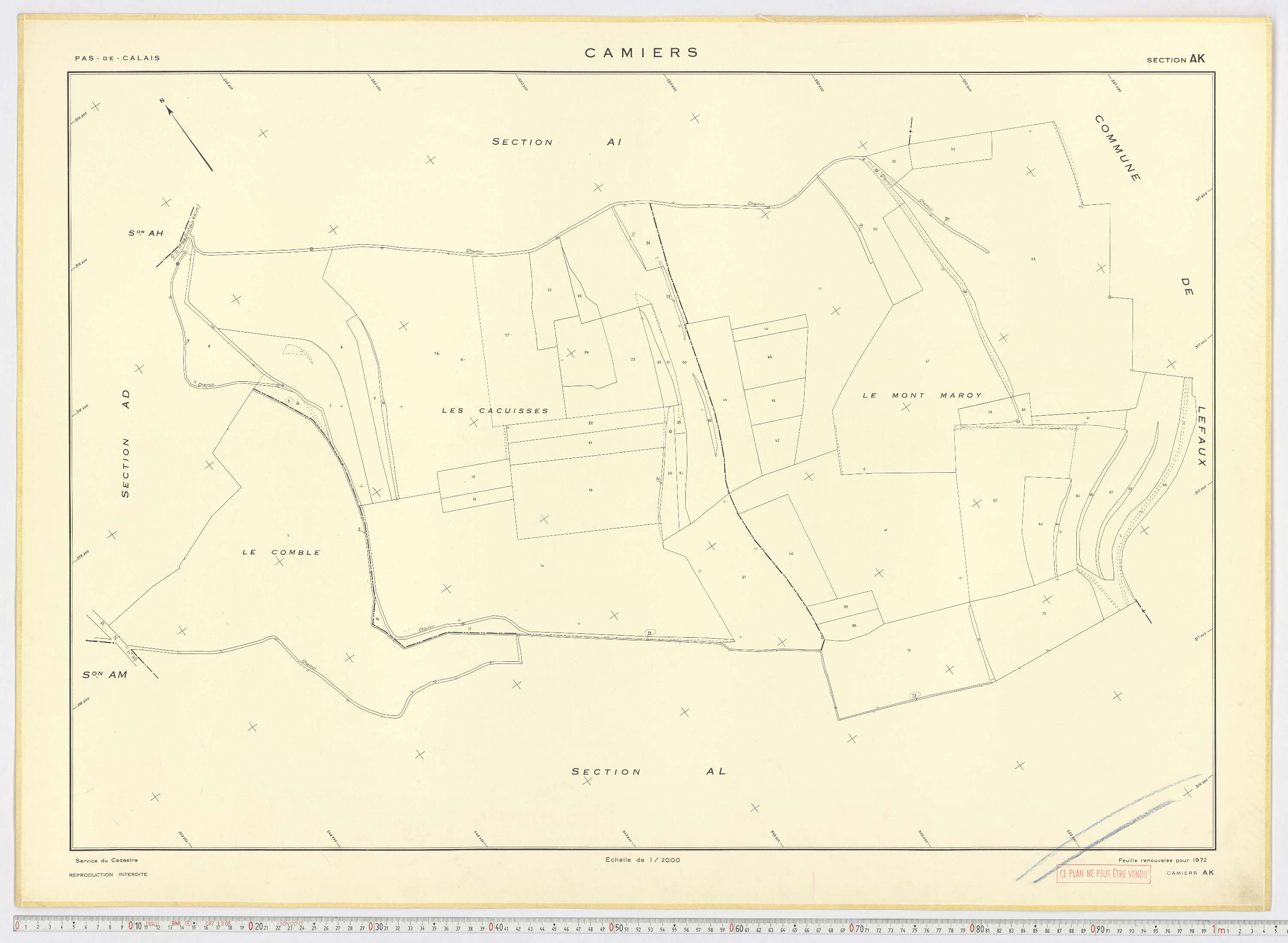 Camiers - Section AK.