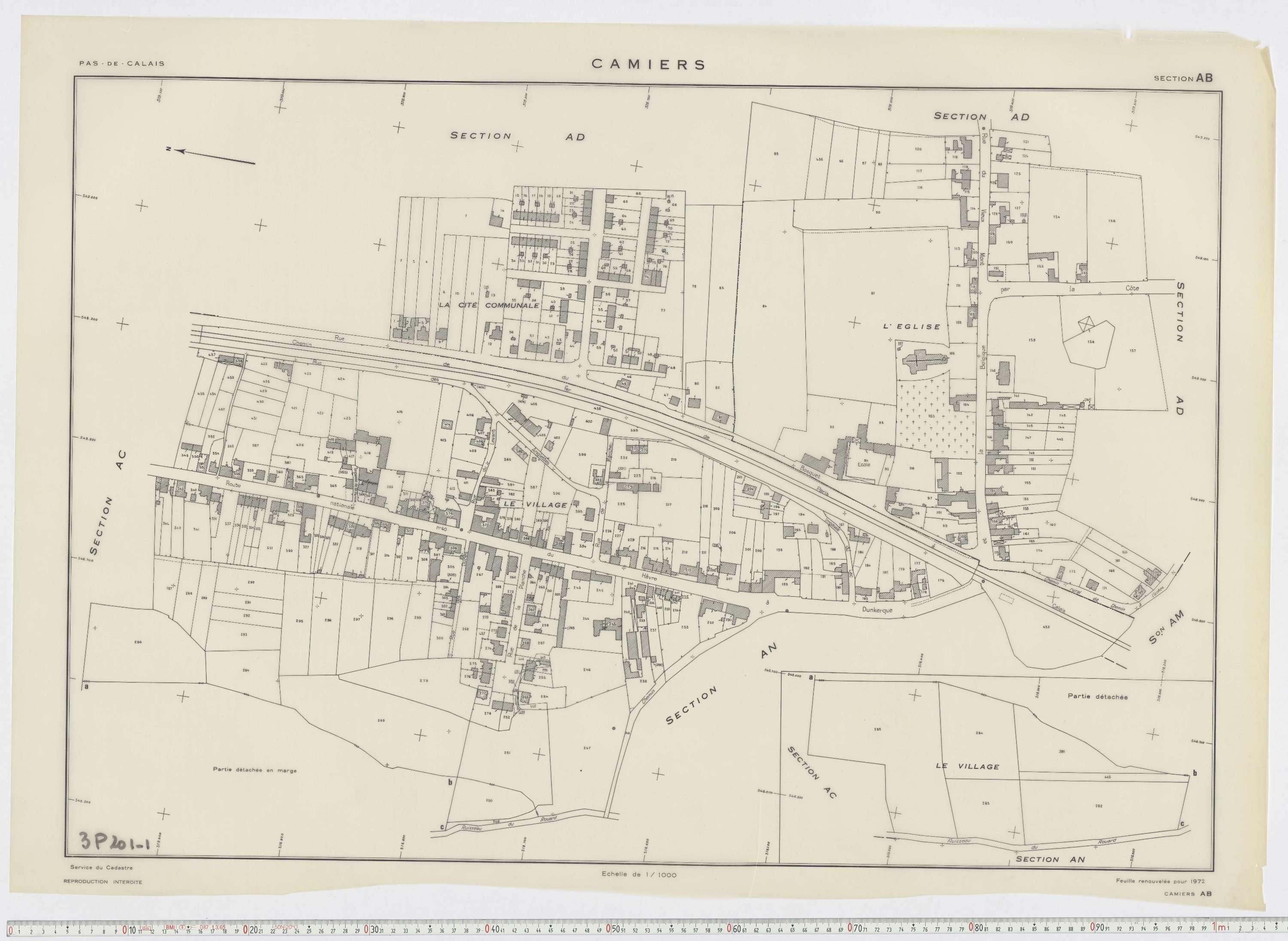 Camiers - Section AB.