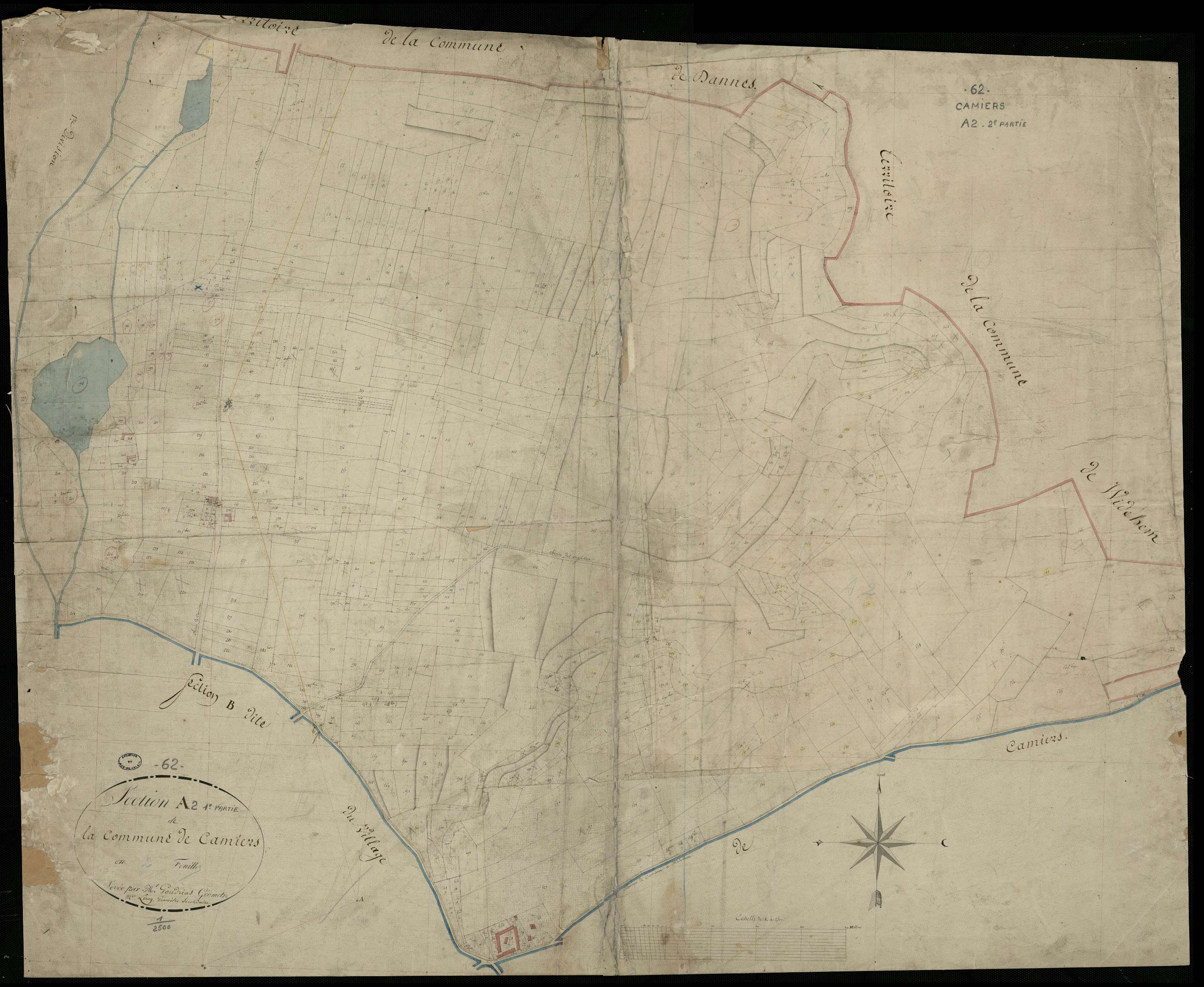 Camiers - Section A, 2e feuille