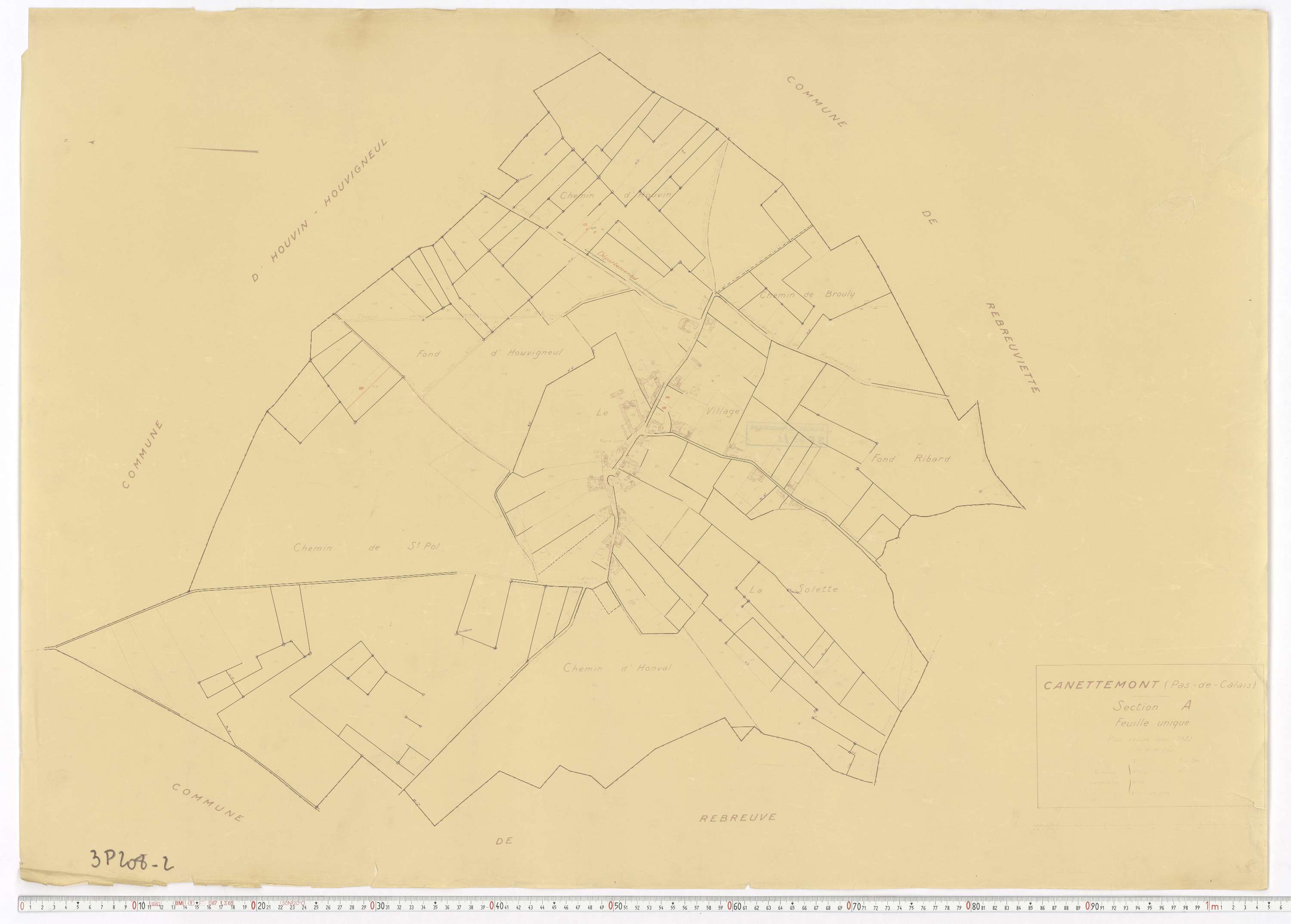 Canettemont - Section A.