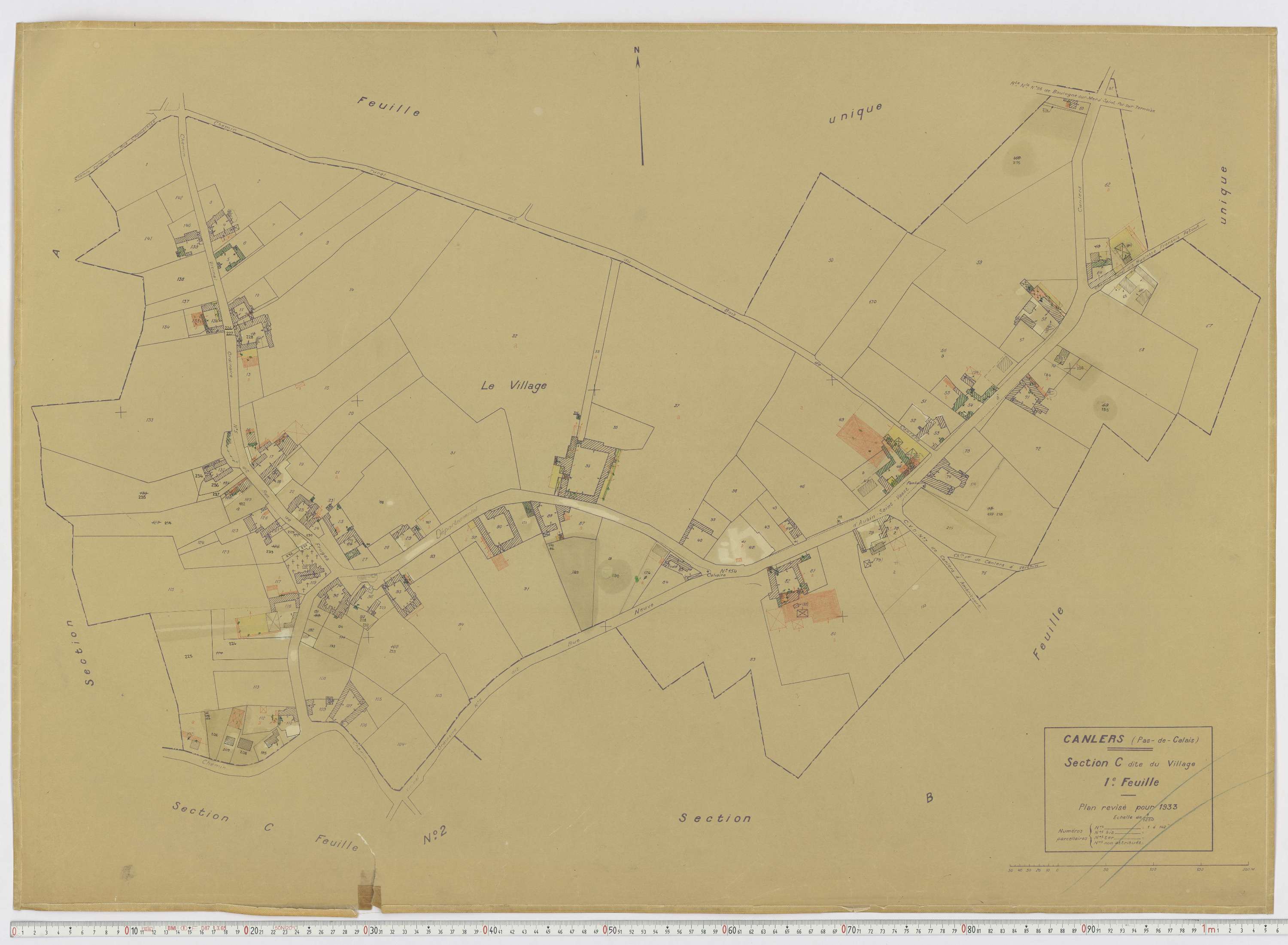 Canlers - Section C, feuille 1.