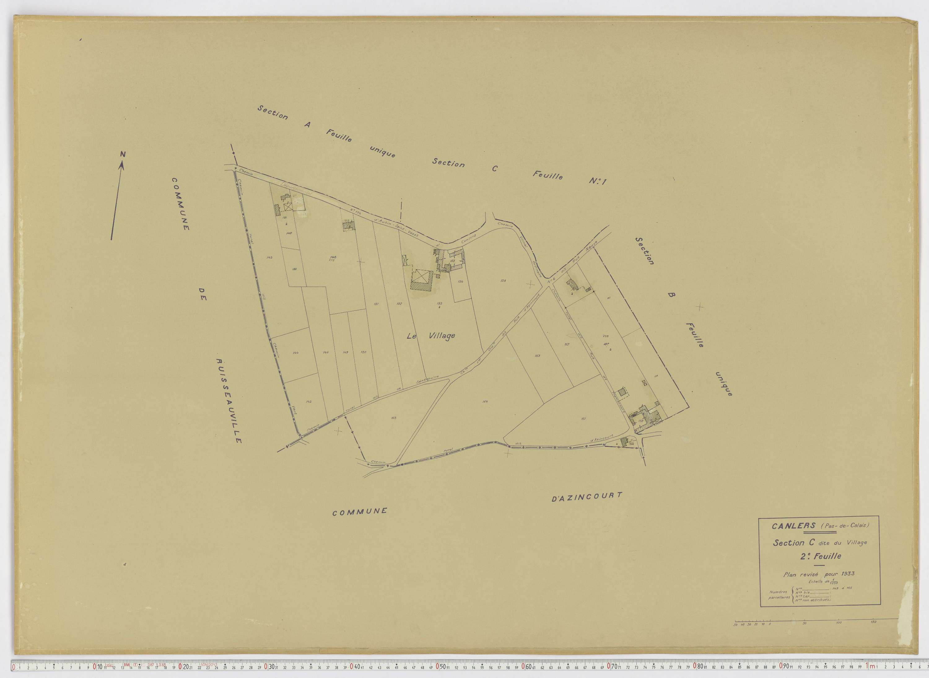 Canlers - Section C, feuille 2.