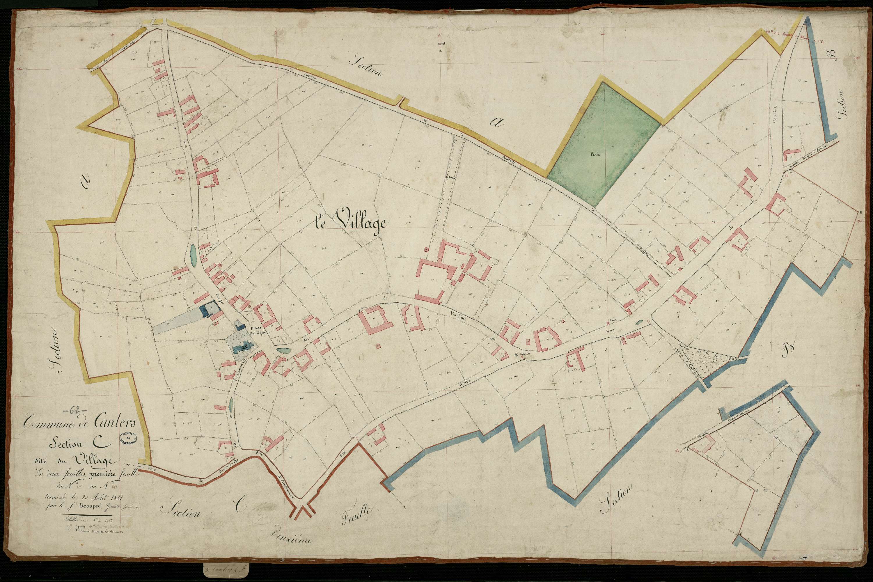 Canlers - Section C, 1re feuille