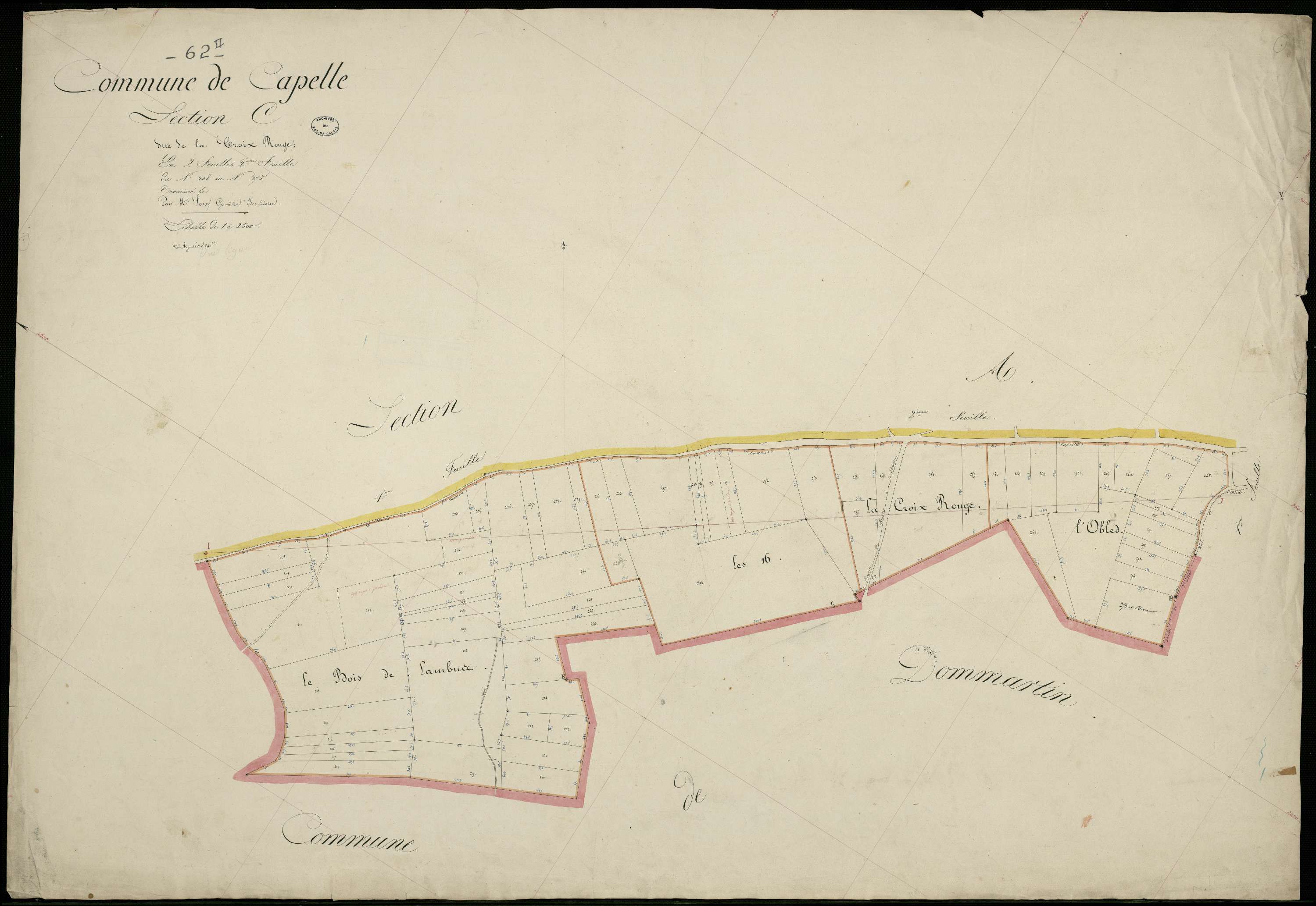 Capelle-lès-Hesdin - Section C, 2e feuille