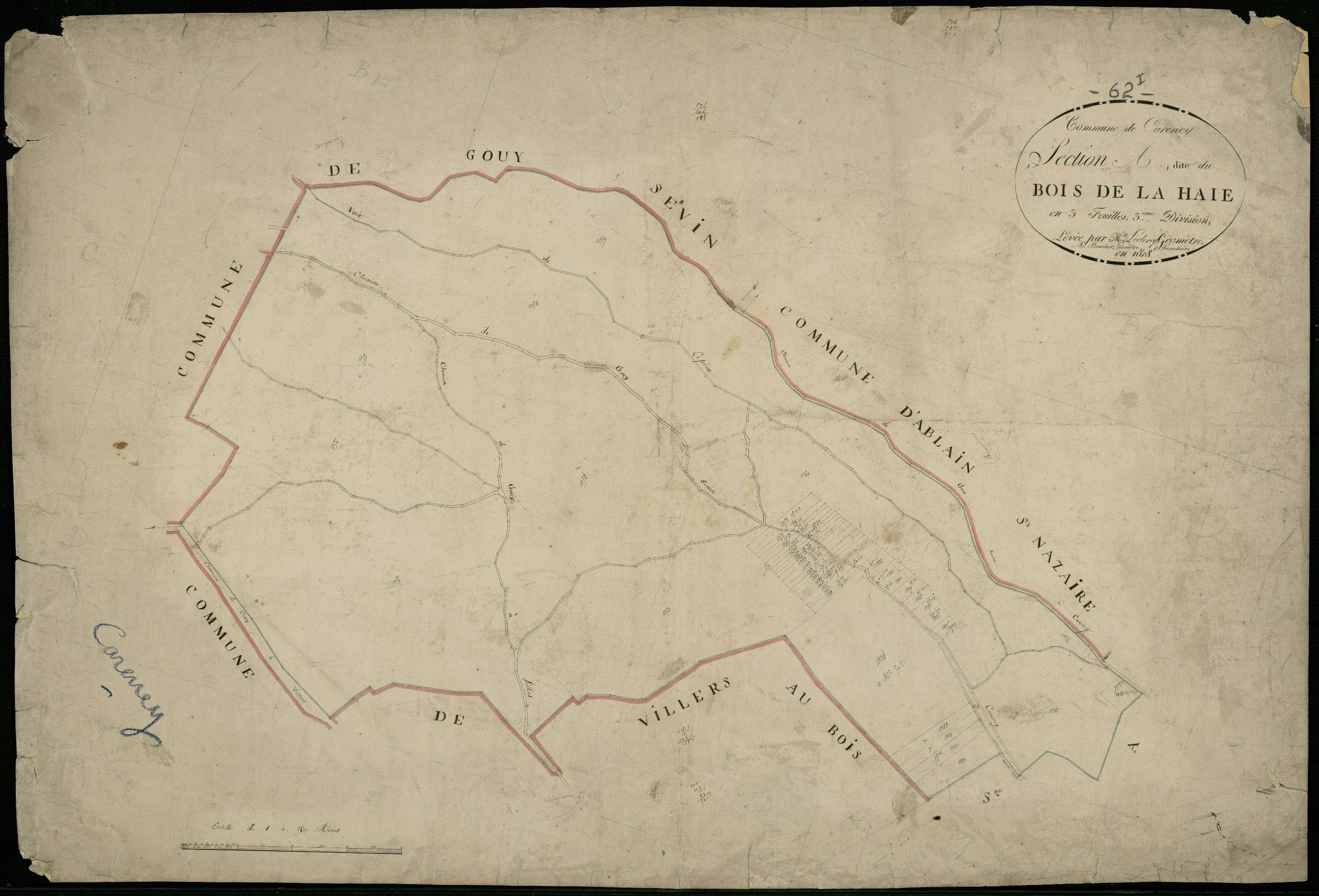 Carency - Section A, 3e feuille